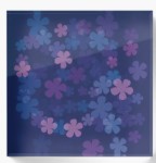 Midnight Dream Pink and Blue Floral