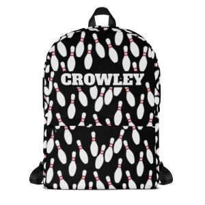 Personalized Bowling Backpack
