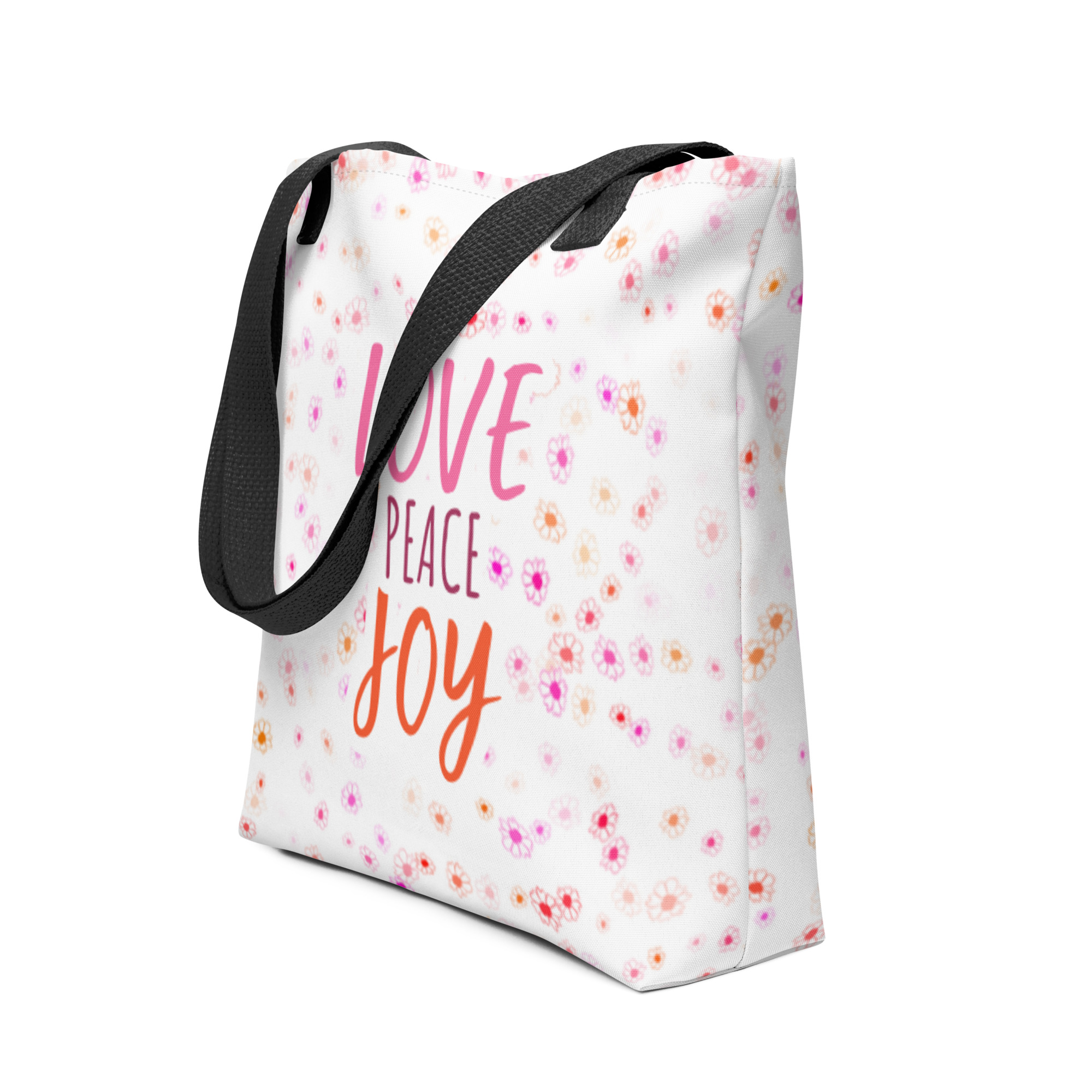 Love Peace Joy Tote bag - Image 2