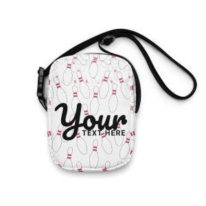 Bowling Pin Utility Crossbody Bag