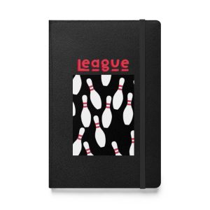 Bowling Pin Hardcover Bound Notebook