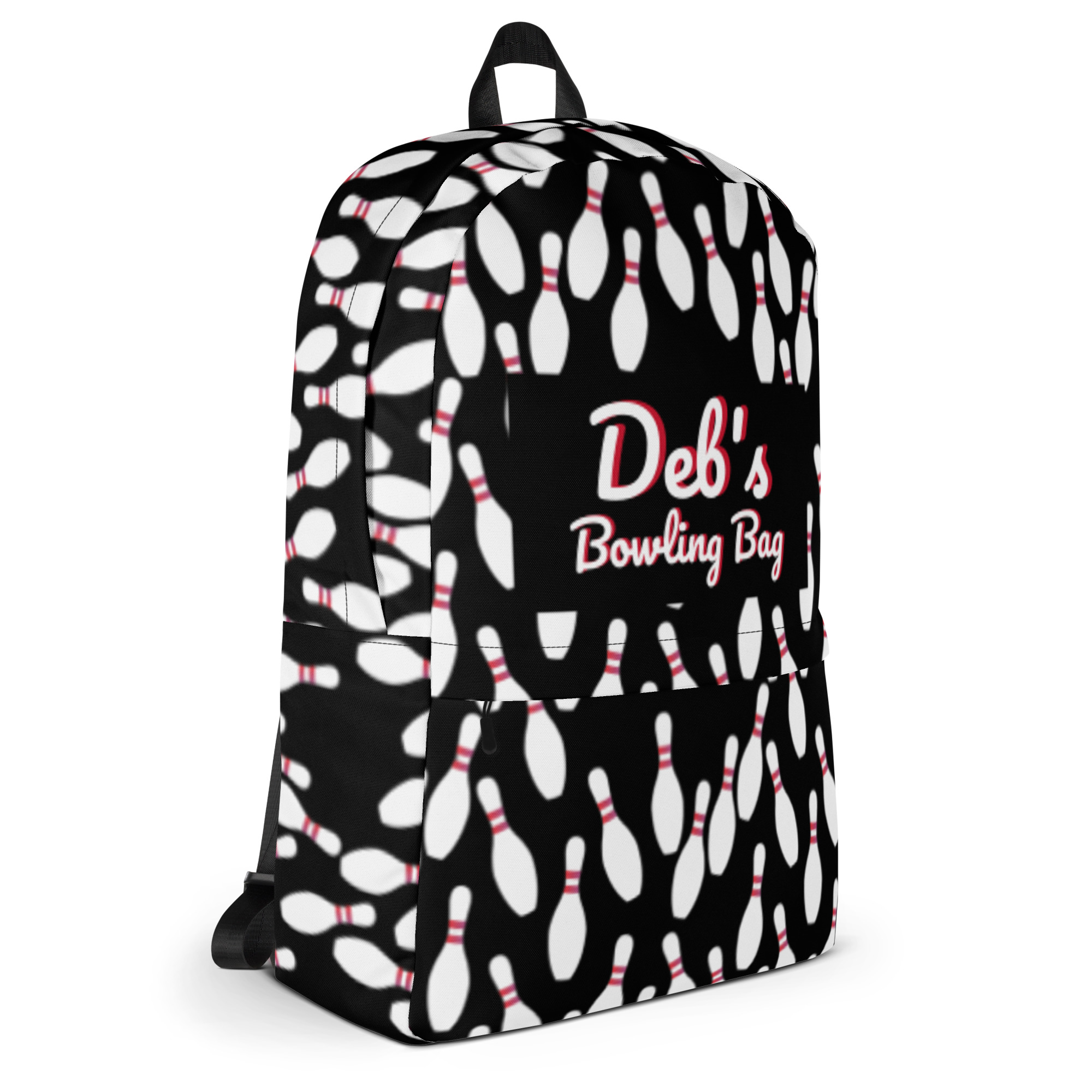 Personalized Bowling Pin Backpack - Image 6