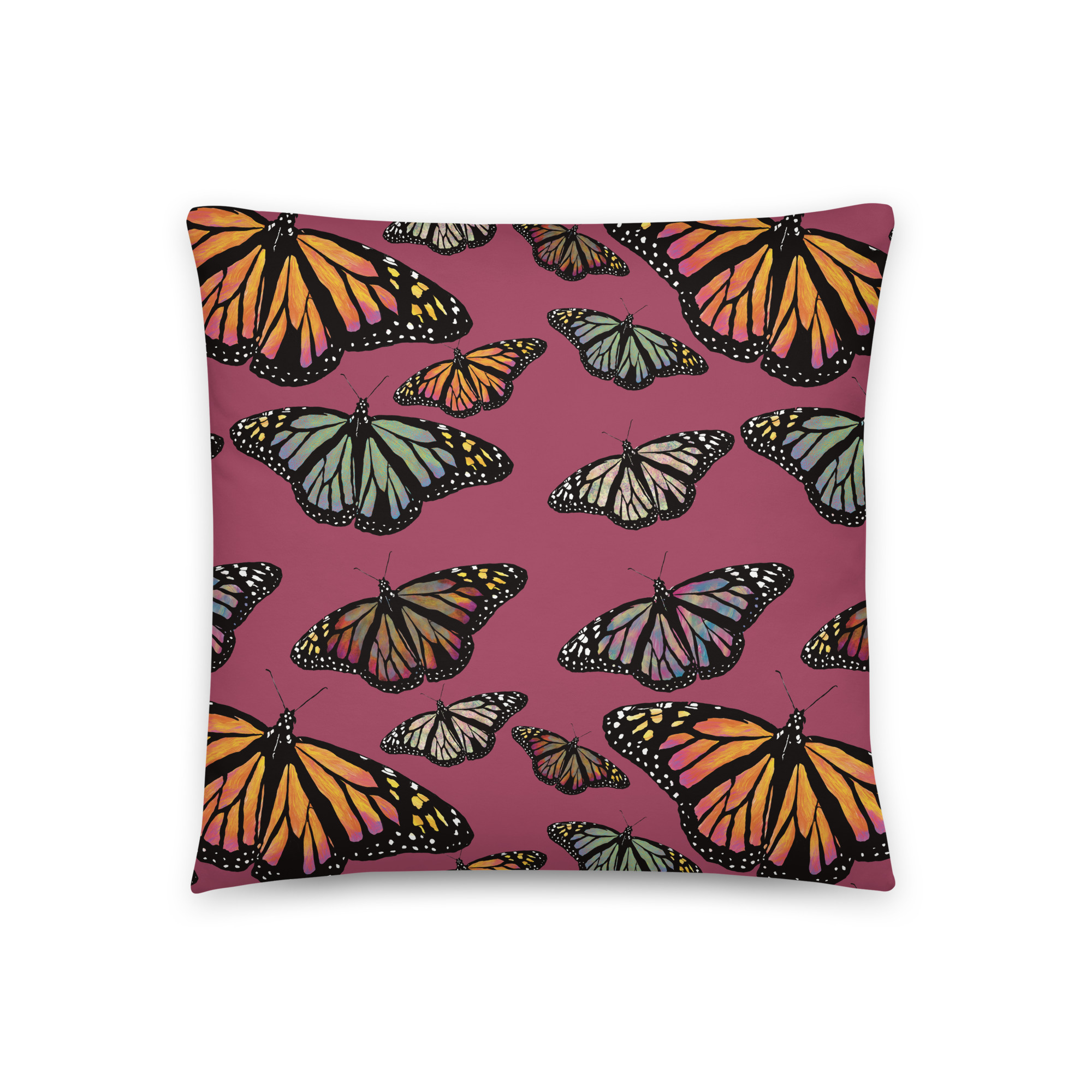Colorful Butterfly Basic Pillow - Image 8