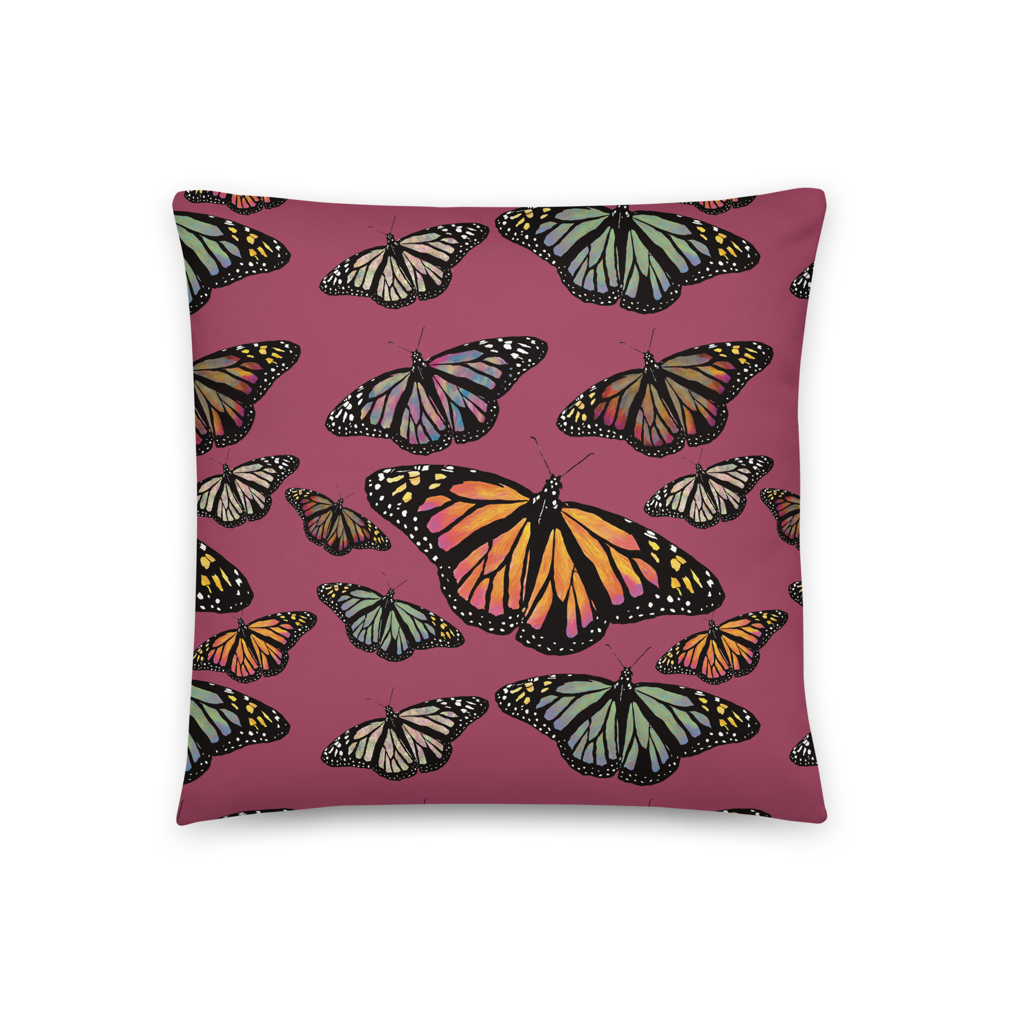 Colorful Butterfly Basic Pillow - Image 7