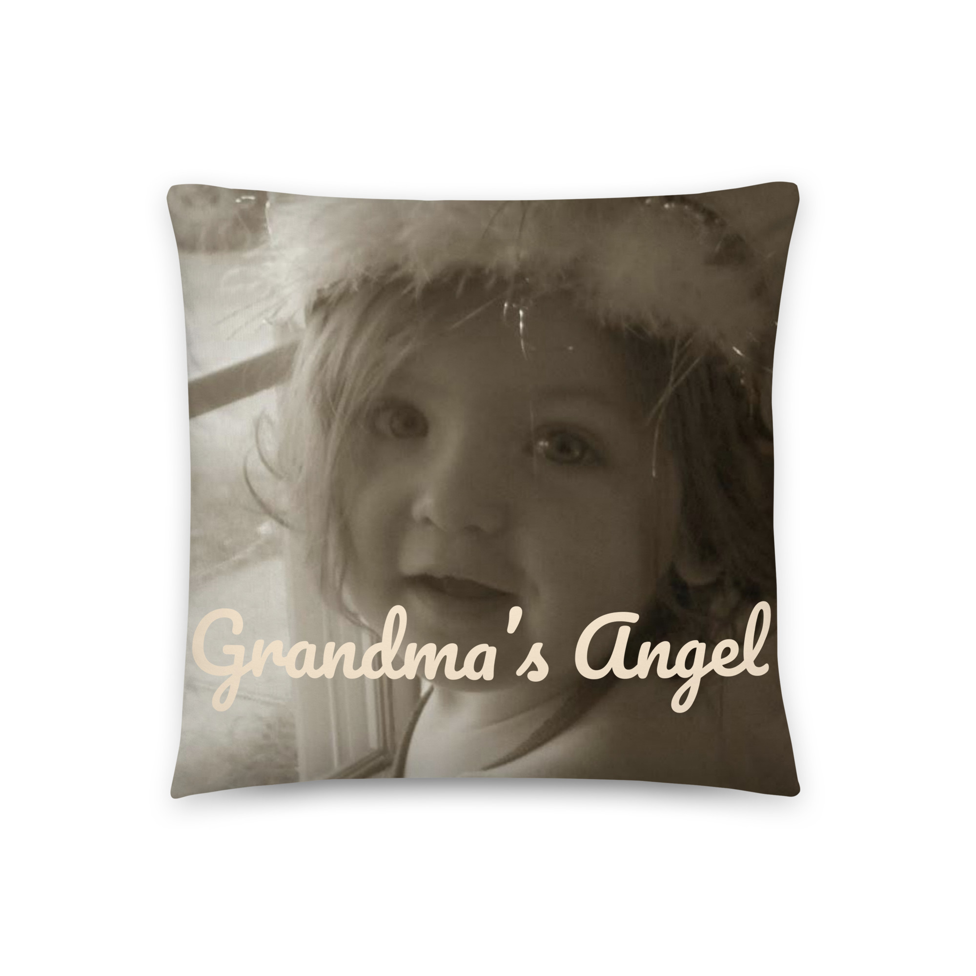 Grandchild Photo Basic Pillow - Image 6