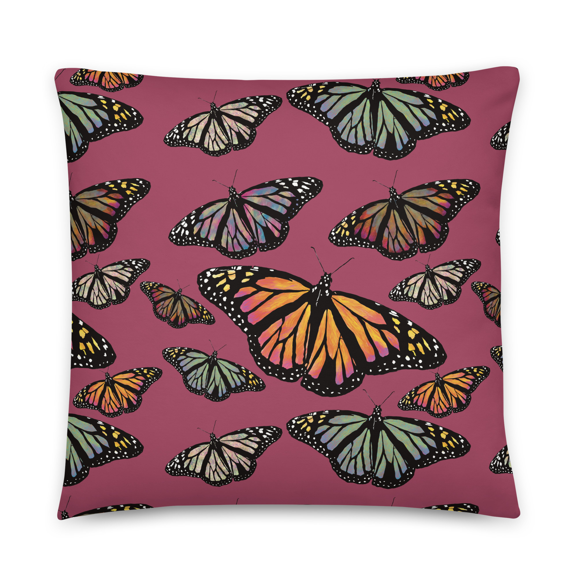 Colorful Butterfly Basic Pillow - Image 12