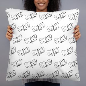 Black and White Butterfly Basic Pillow