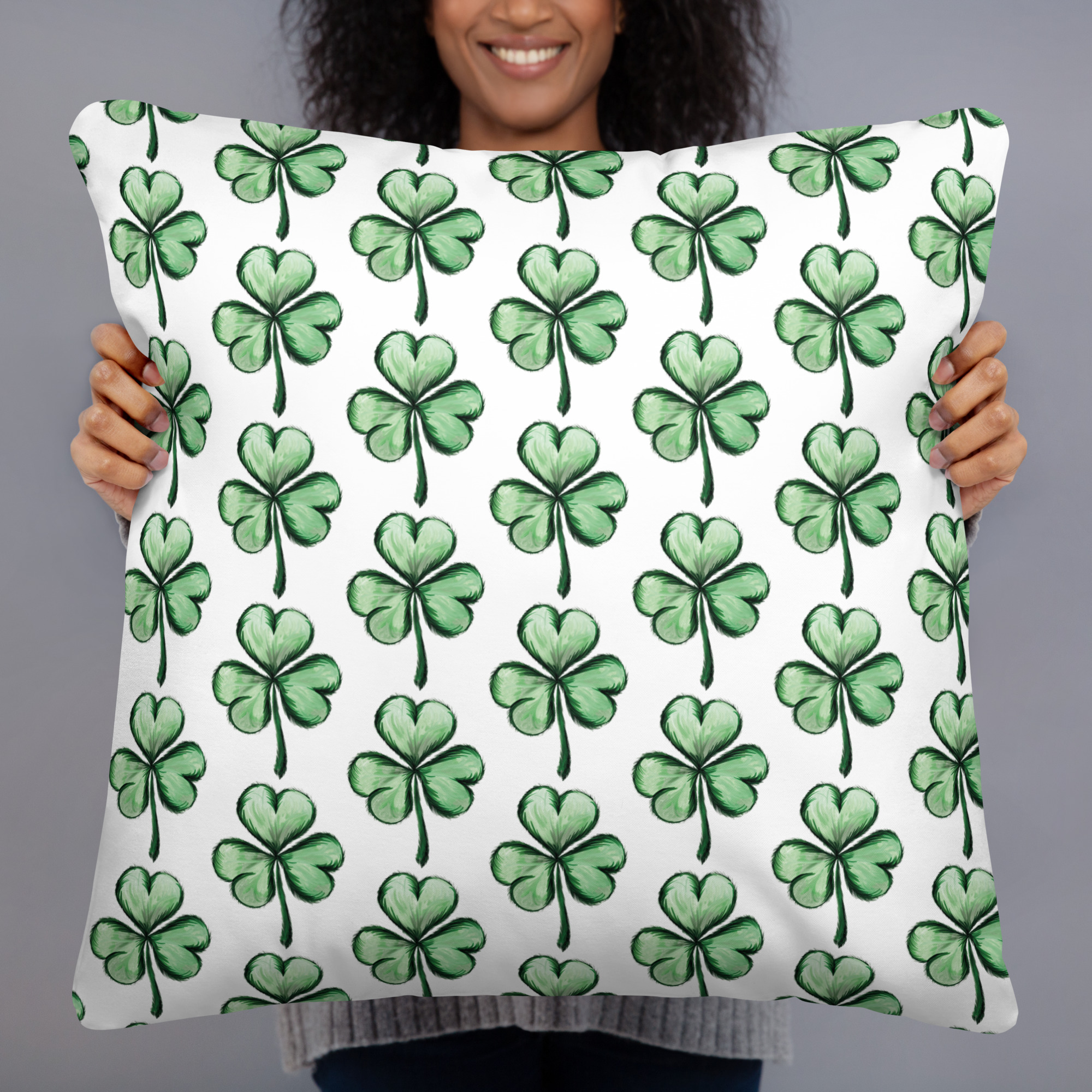Shamrock Basic Pillow - Image 5