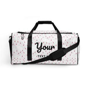 Personalized Bowing Pin Duffle Bag