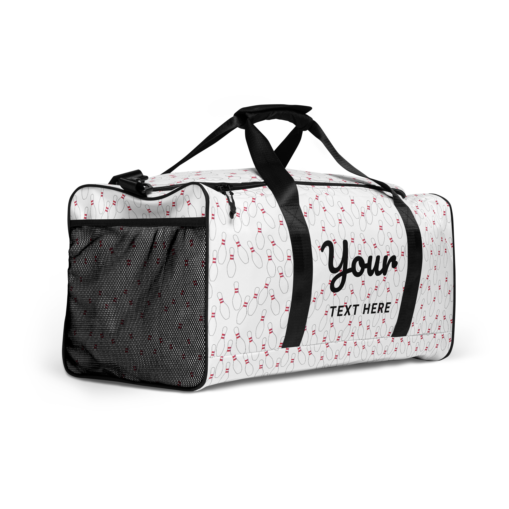 Personalized Bowing Pin Duffle Bag - Image 7