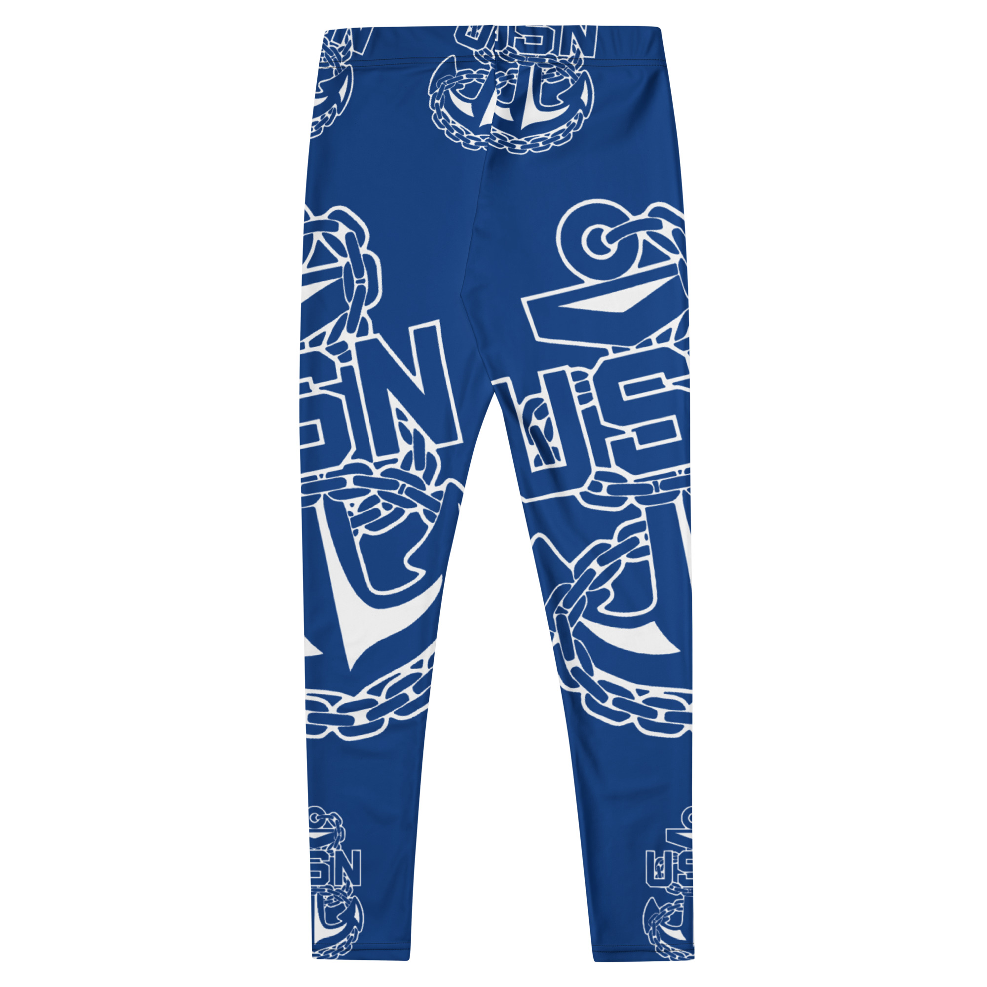 Large Print Military Navy Leggings - Image 2