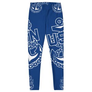 Large Print Military Navy Leggings