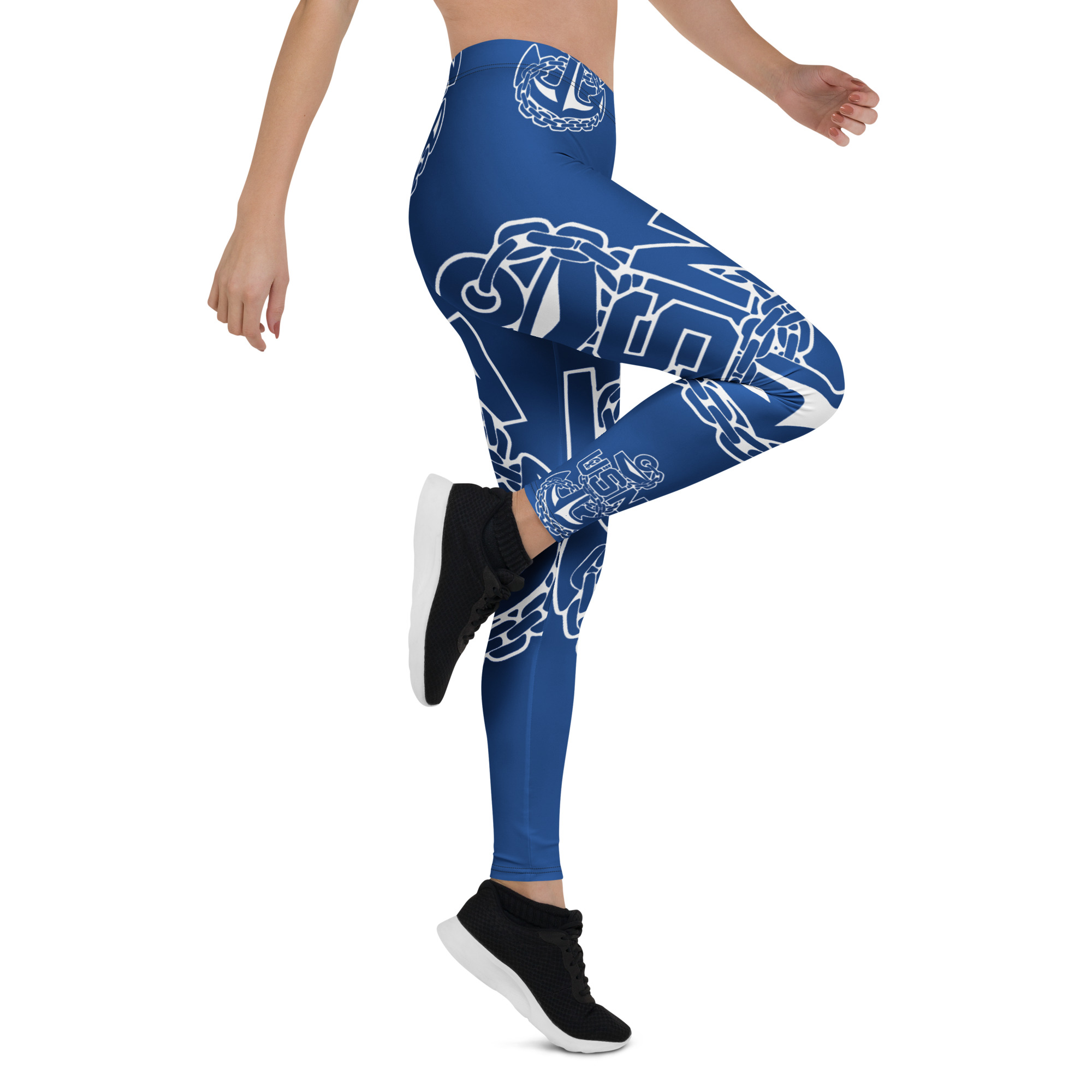 Large Print Military Navy Leggings - Image 12