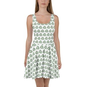 Celtic Trinity Knot Triquetra Skater Dress