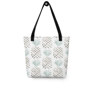 Pineapple Abstract Art Tote bag