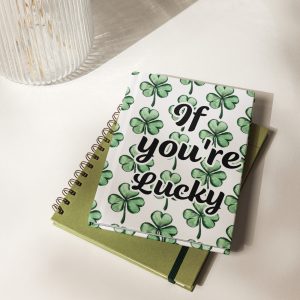 If you're Lucky Hardcover journal