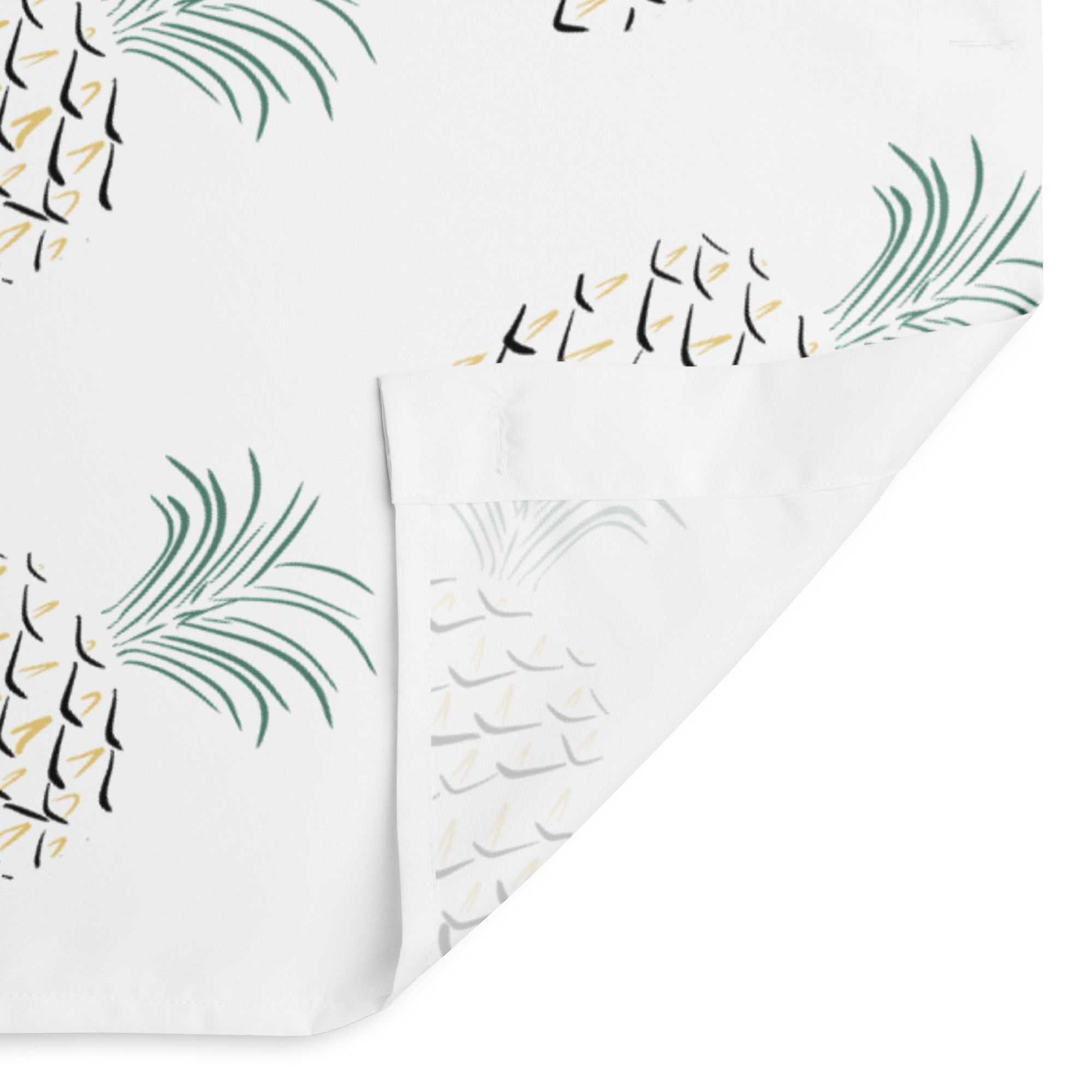 Pineapple Abstract Art Shower curtain - Image 8