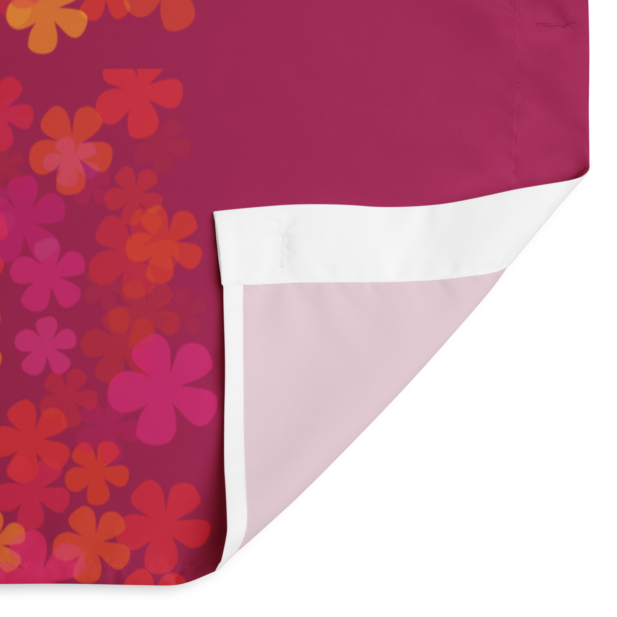 Retro Floral Shower curtain - Image 8