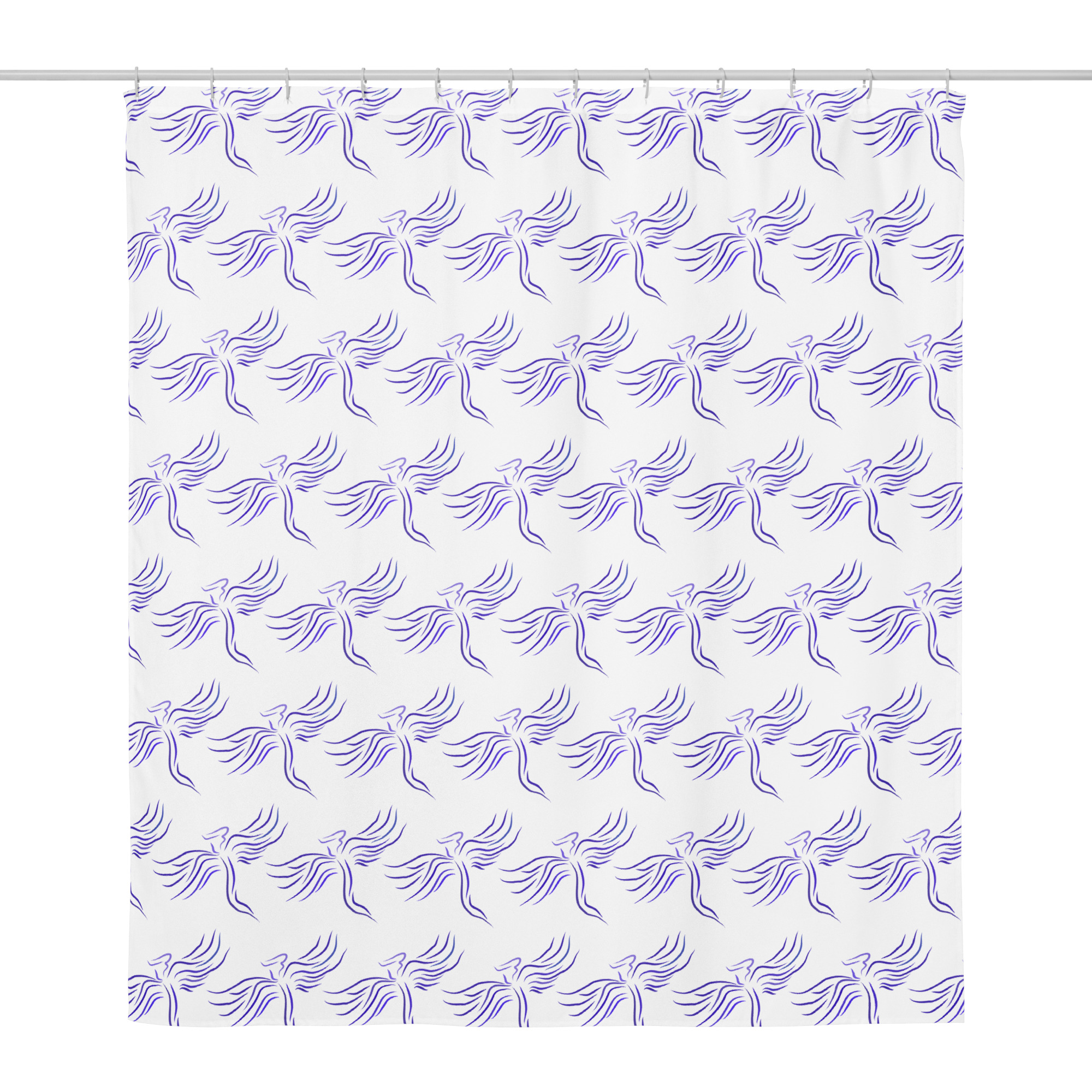 Guardian Angel Shower curtain - Image 2