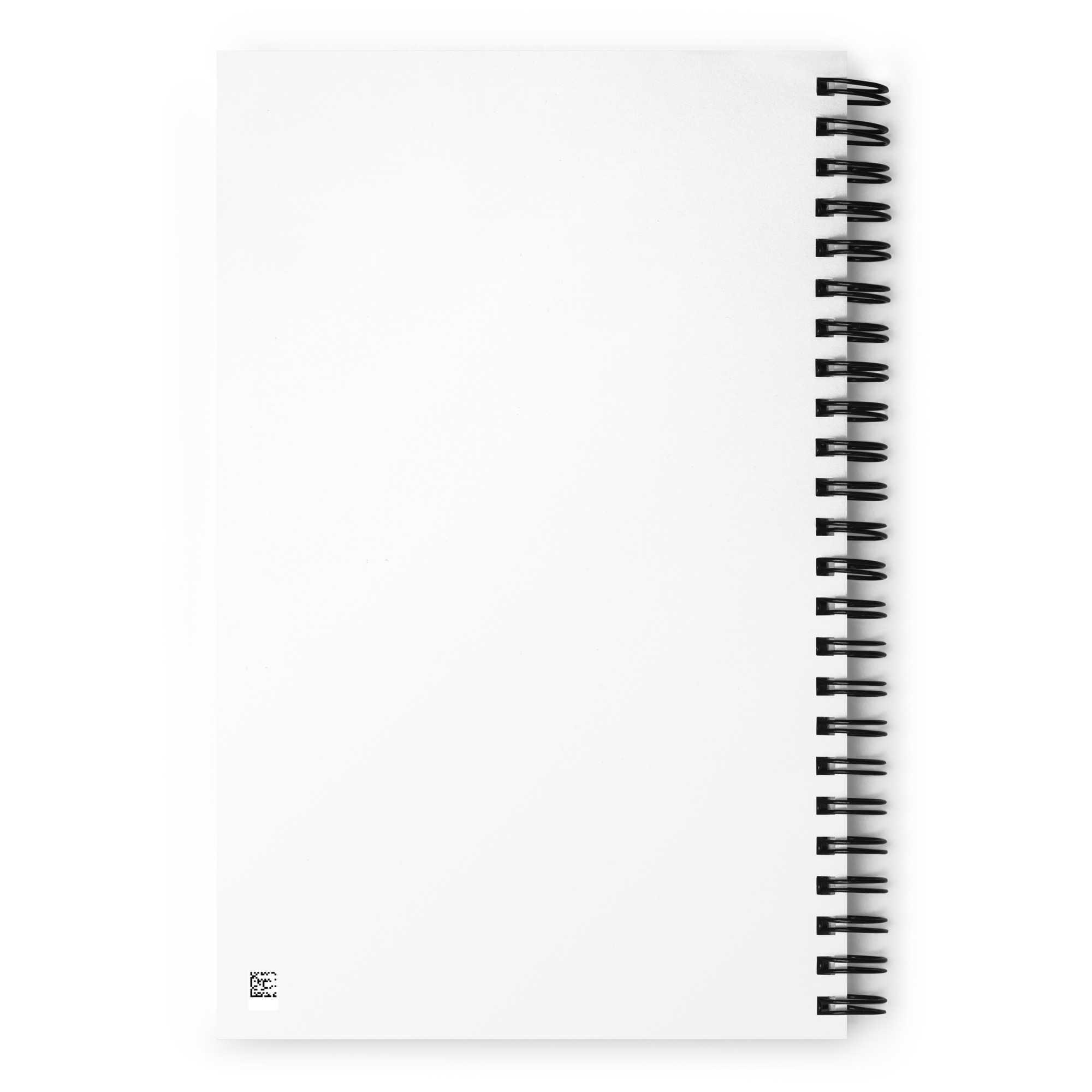 Midnight Retro Floral Pattern Spiral notebook - Image 3