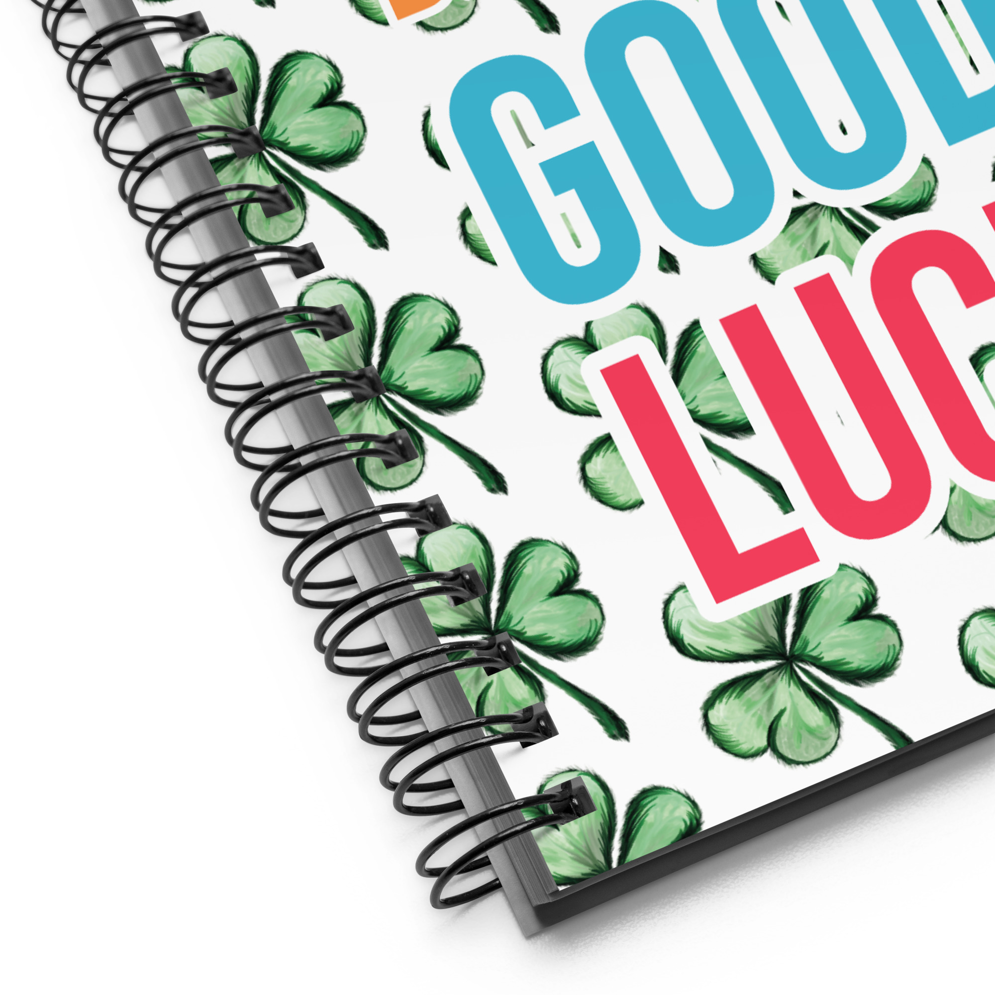 Good Luck Shamrock Spiral notebook - Image 8