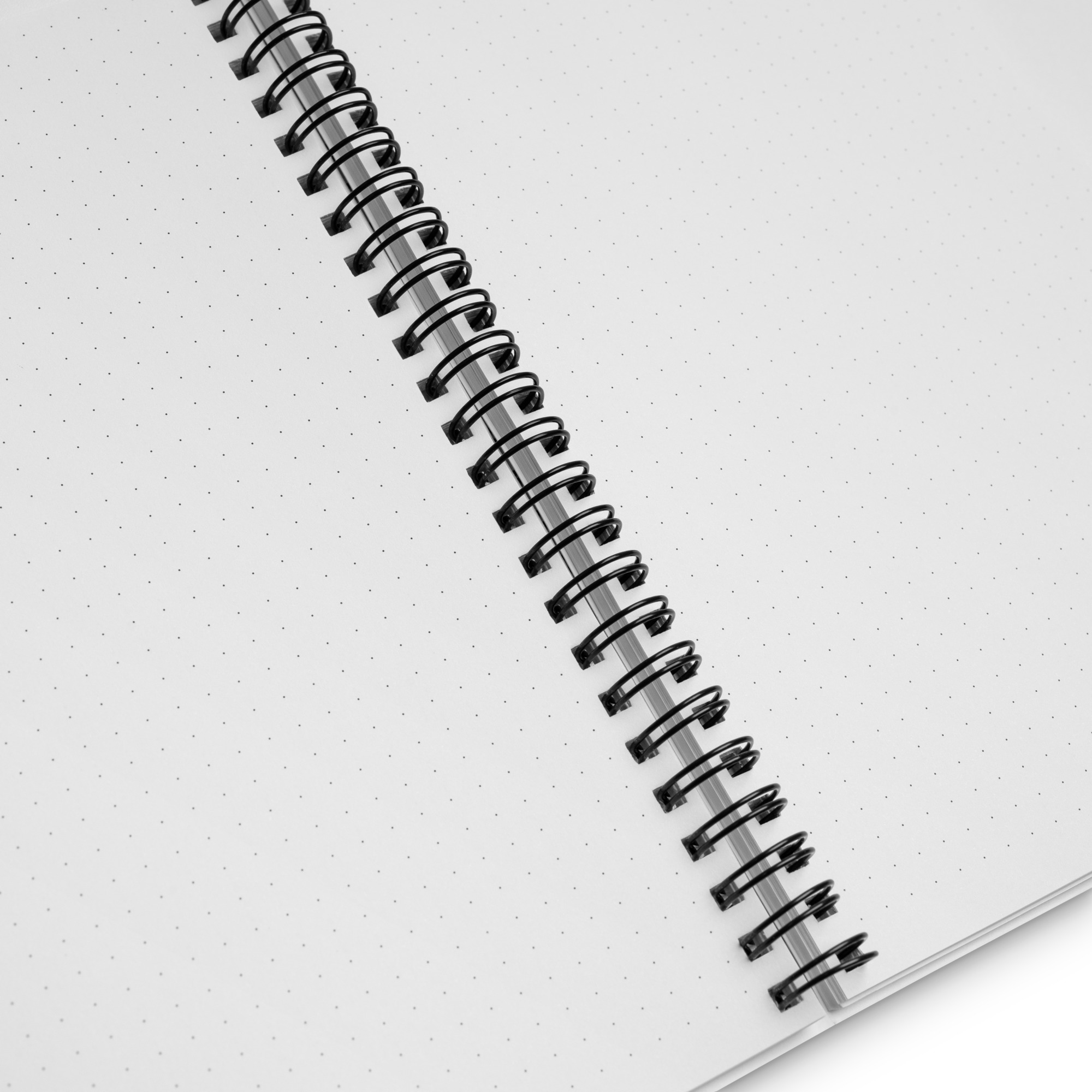 Purple Plaid Spiral Dotted Line Notebook - Image 8