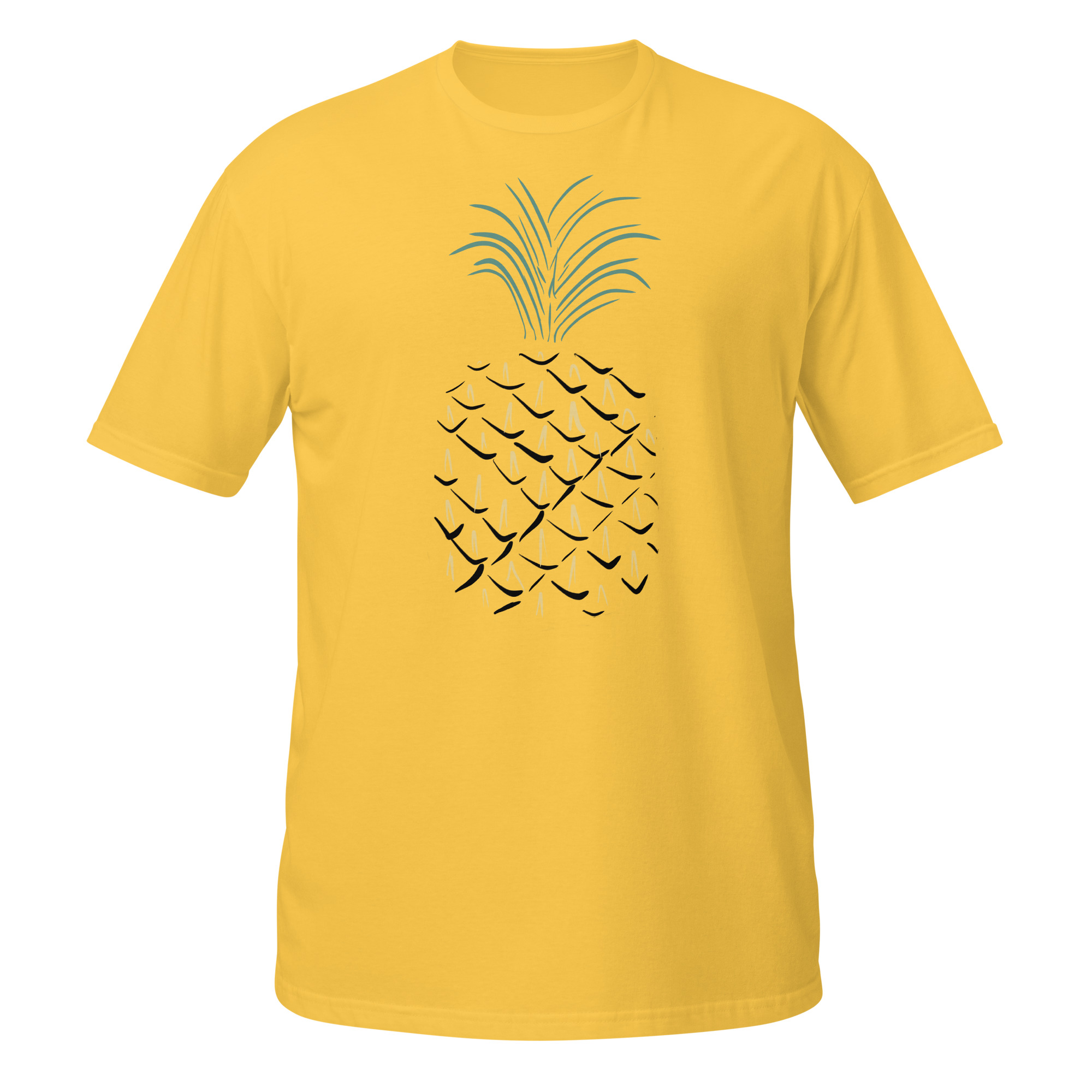 Pineapple Abstract Art Short-Sleeve Unisex T-Shirt - Image 2