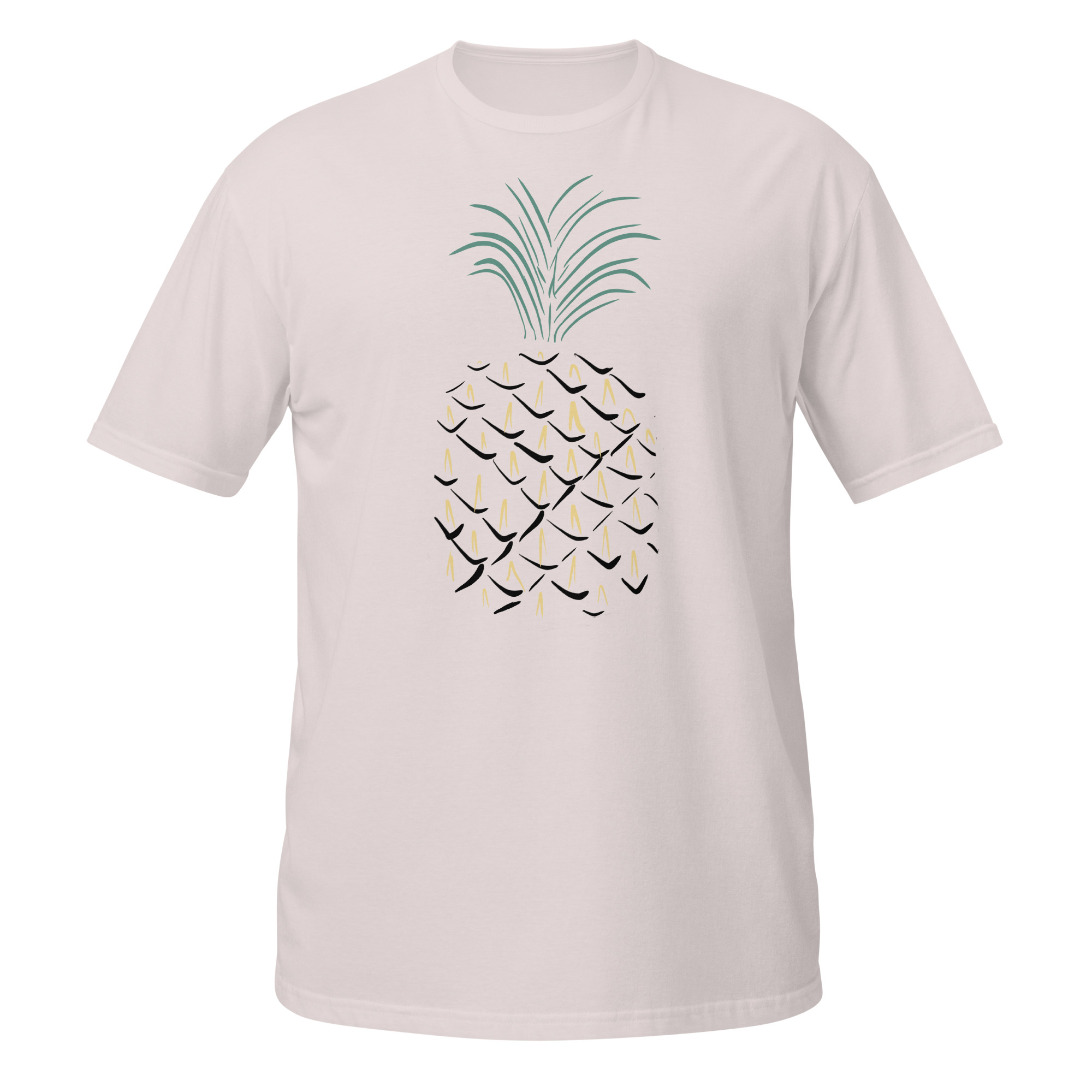 Pineapple Abstract Art Short-Sleeve Unisex T-Shirt - Image 5