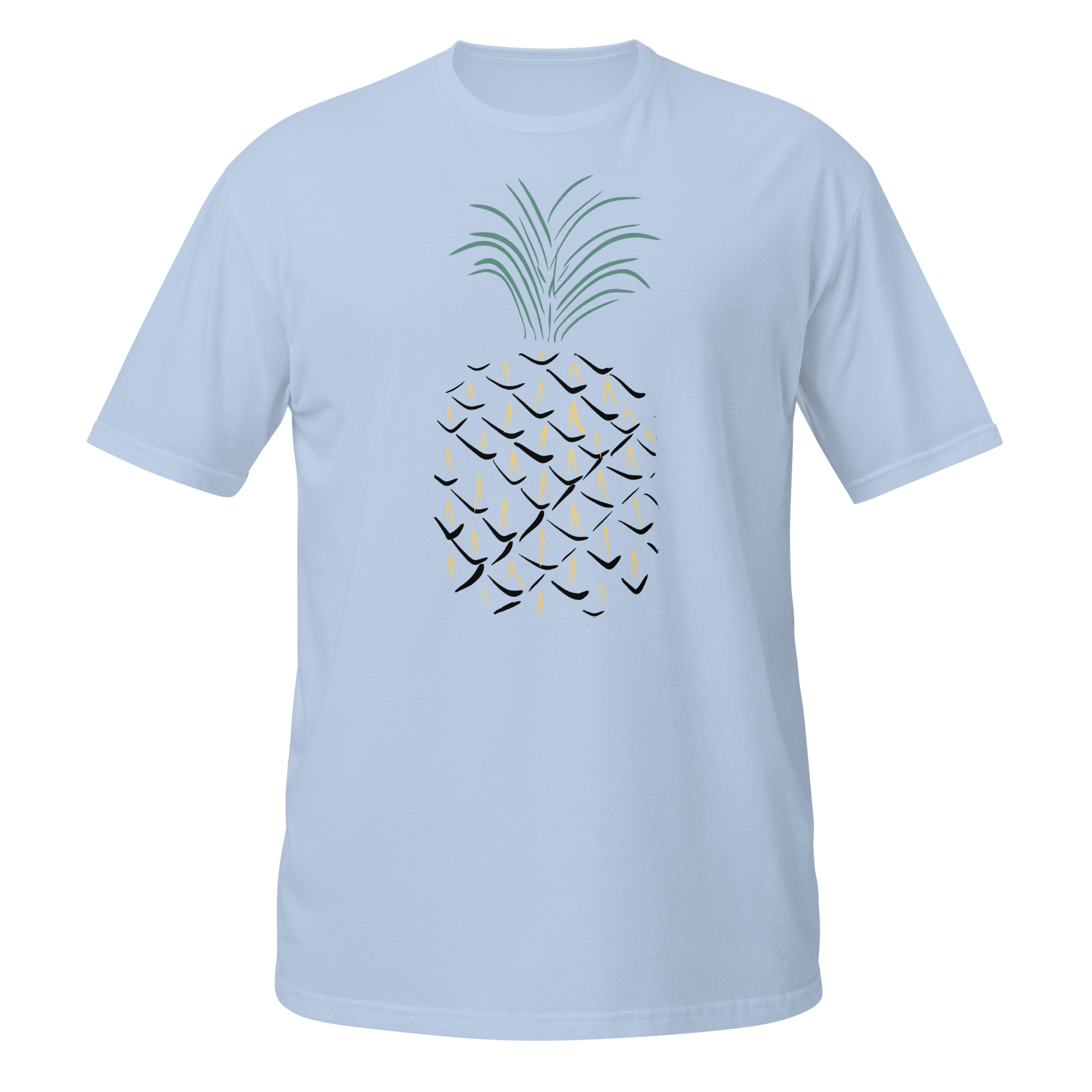 Pineapple Abstract Art Short-Sleeve Unisex T-Shirt - Image 3