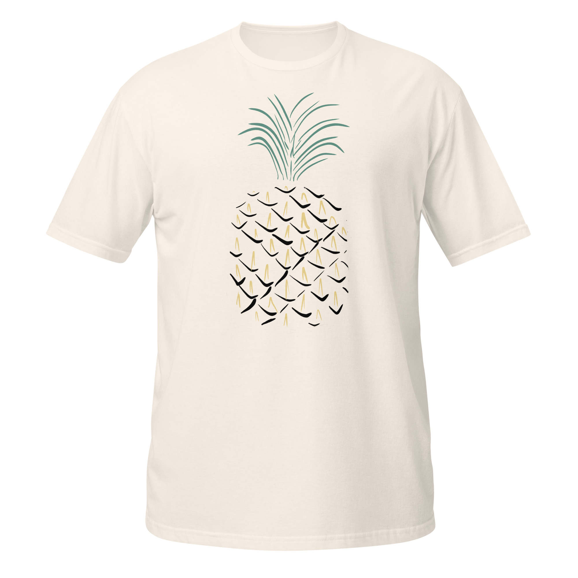 Pineapple Abstract Art Short-Sleeve Unisex T-Shirt - Image 7