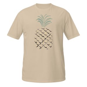Pineapple Abstract Art Short-Sleeve Unisex T-Shirt