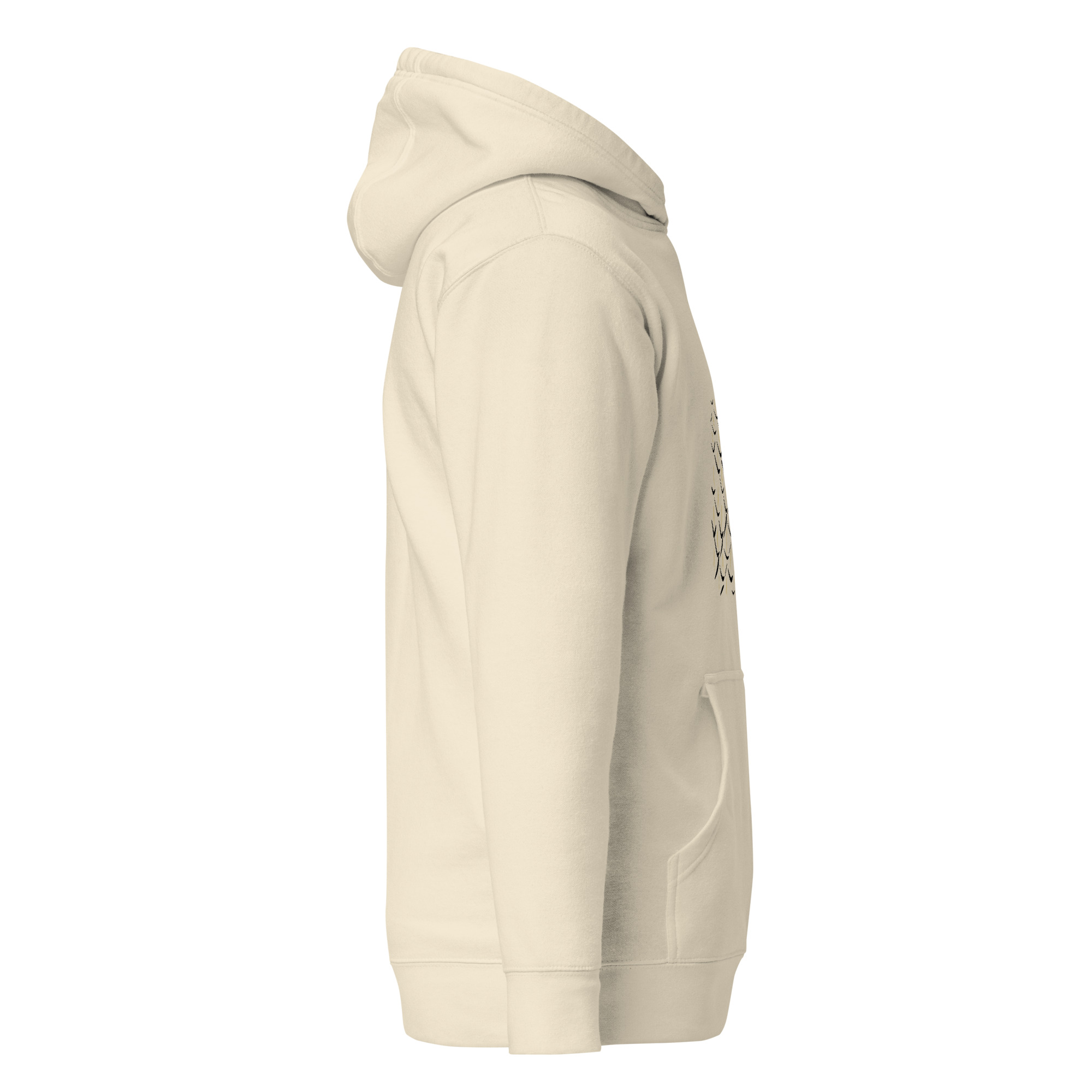 Pineapple Abstract Art Unisex Hoodie - Image 15