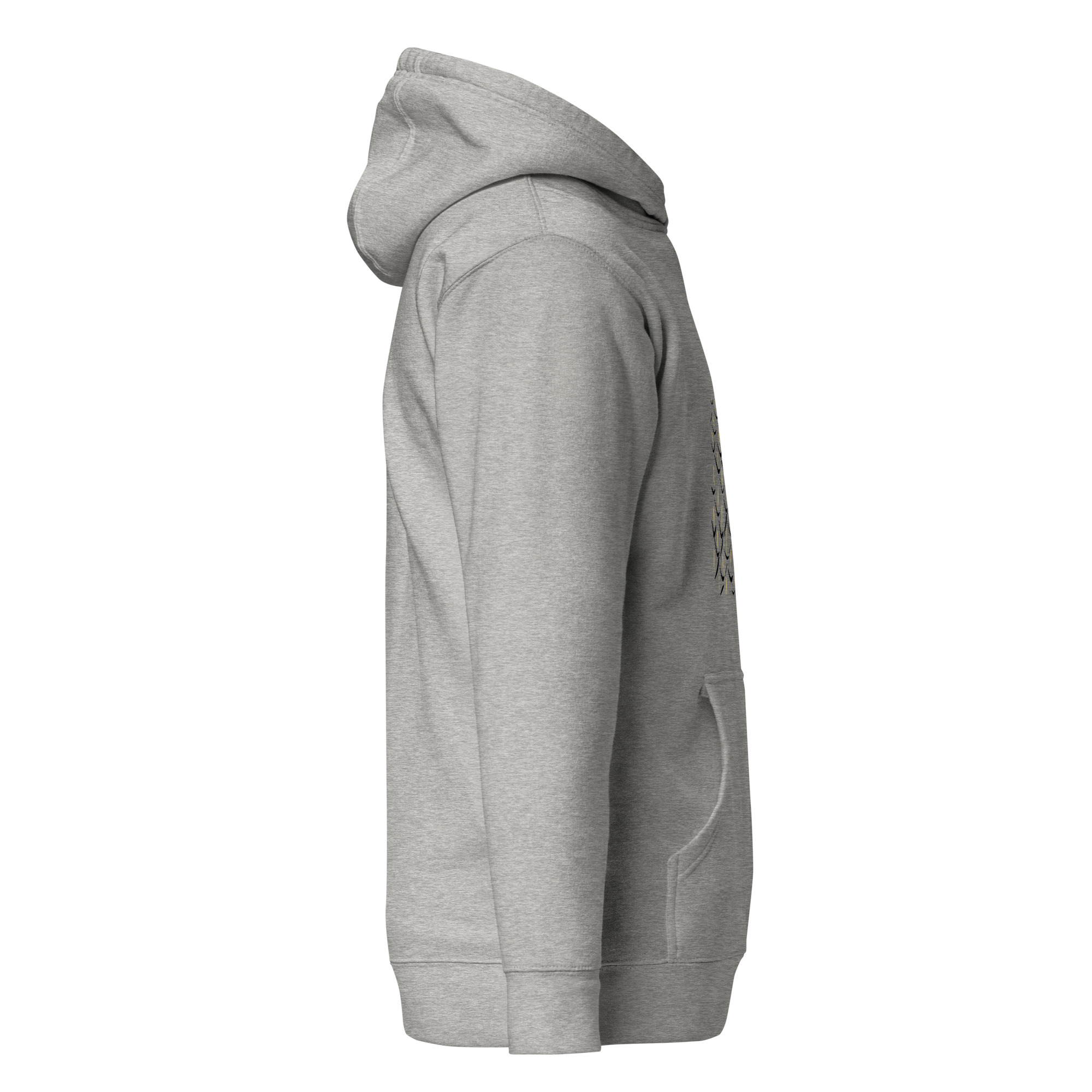 Pineapple Abstract Art Unisex Hoodie - Image 13