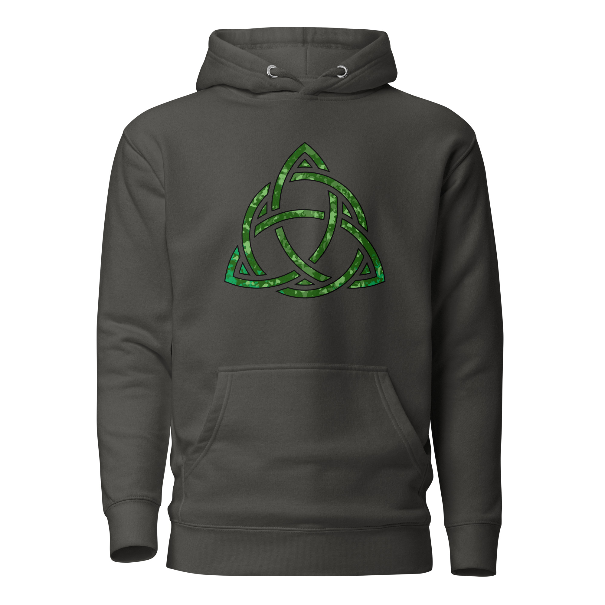 Celtic Knot Triquetra Unisex Hoodie - Image 3