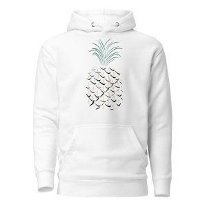 Pineapple Abstract Art Unisex Hoodie
