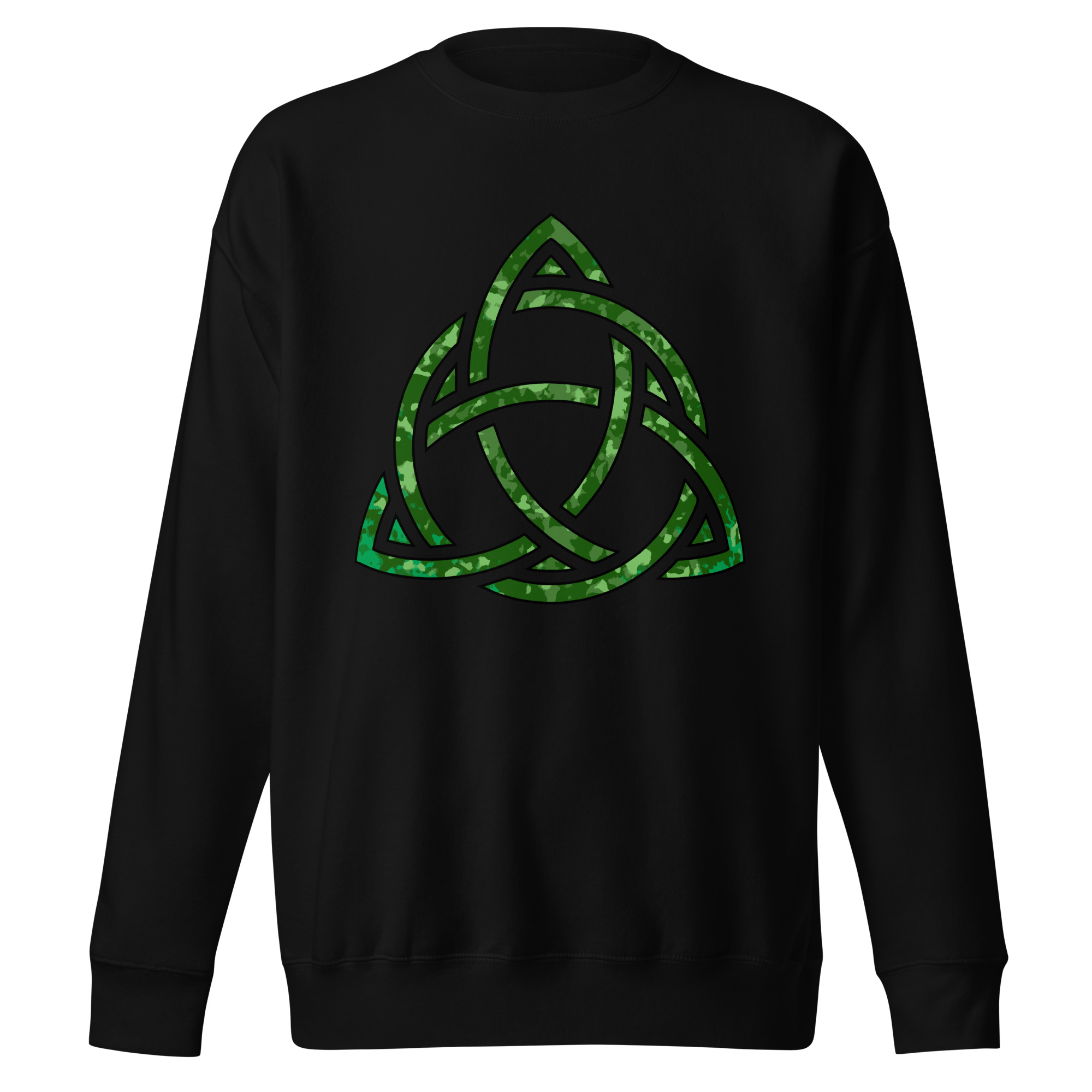 Celtic Knot Triquetra Unisex Premium Sweatshirt - Image 26
