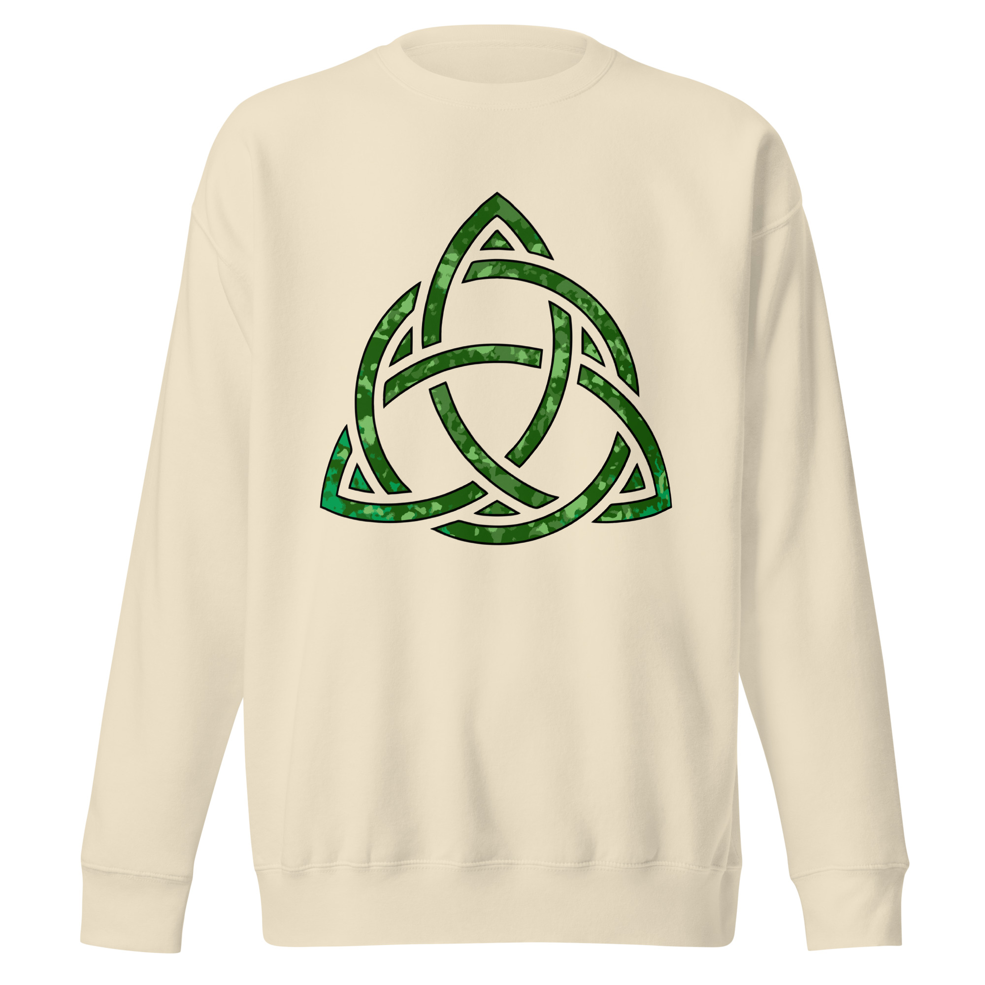 Celtic Knot Triquetra Unisex Premium Sweatshirt - Image 32