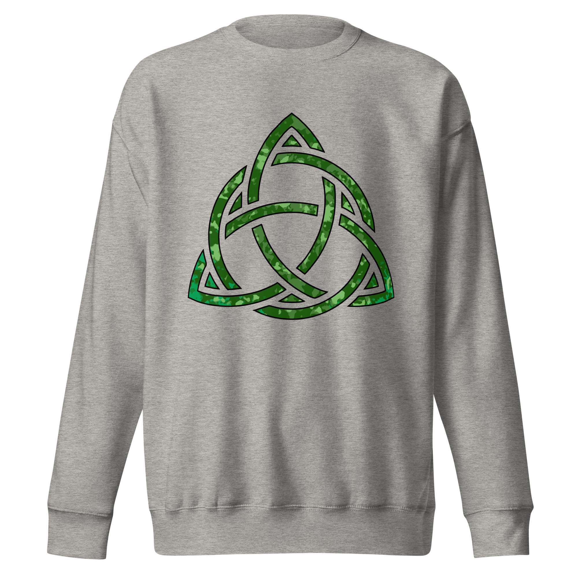 Celtic Knot Triquetra Unisex Premium Sweatshirt - Image 31