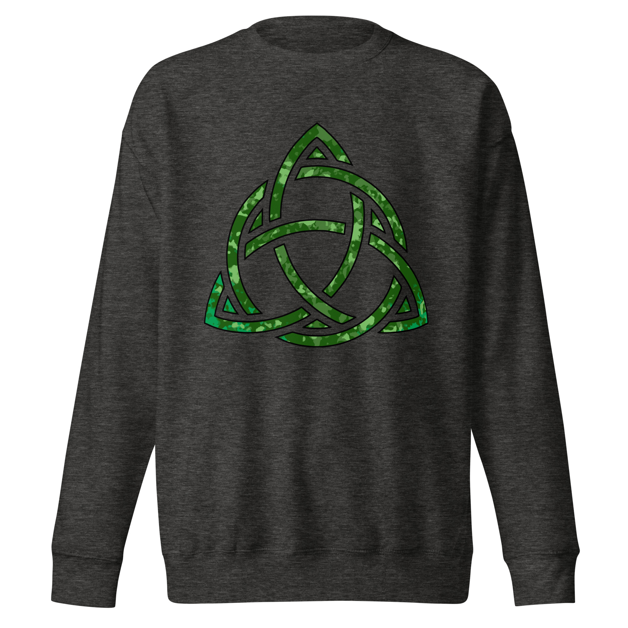 Celtic Knot Triquetra Unisex Premium Sweatshirt - Image 28