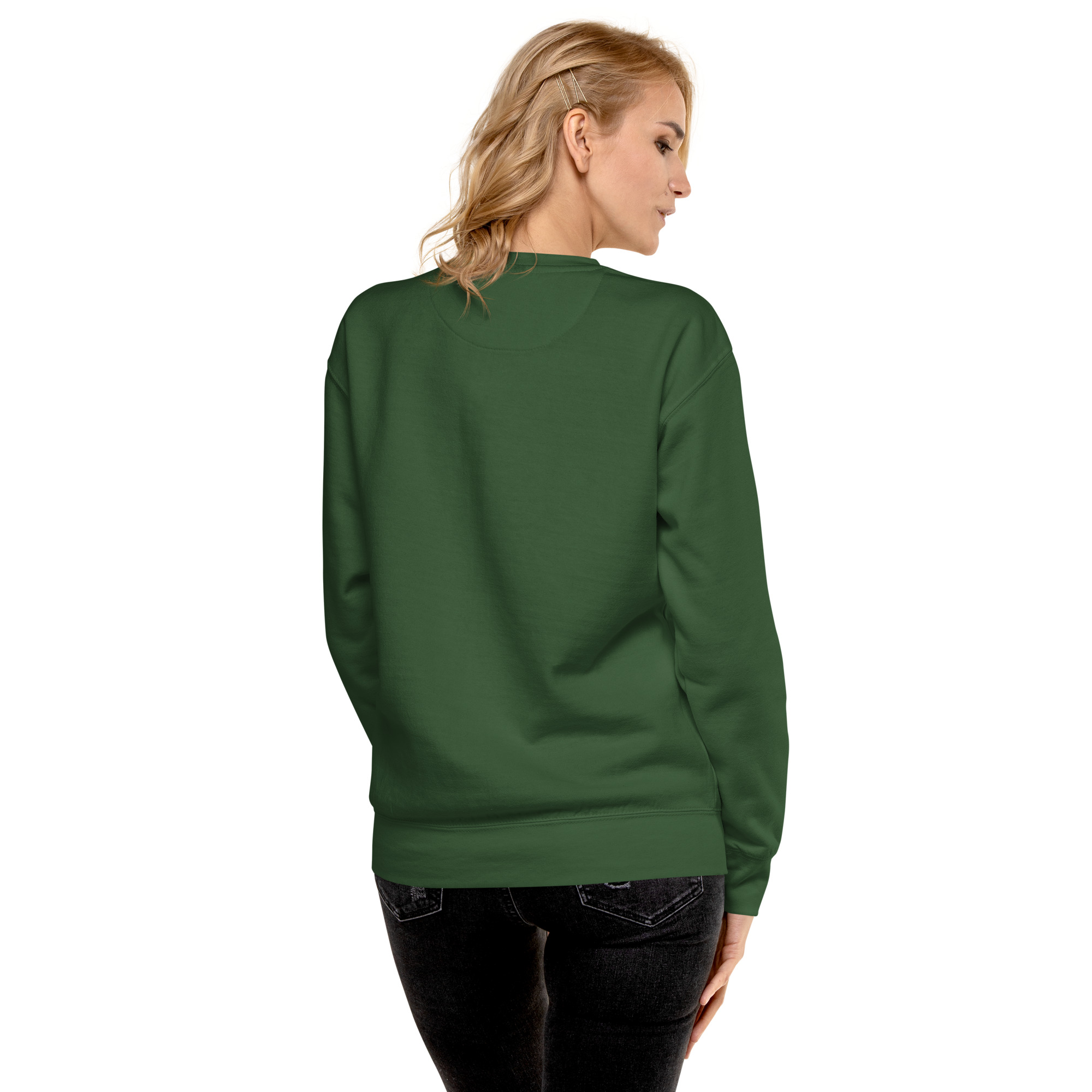Celtic Knot Triquetra Unisex Premium Sweatshirt - Image 46