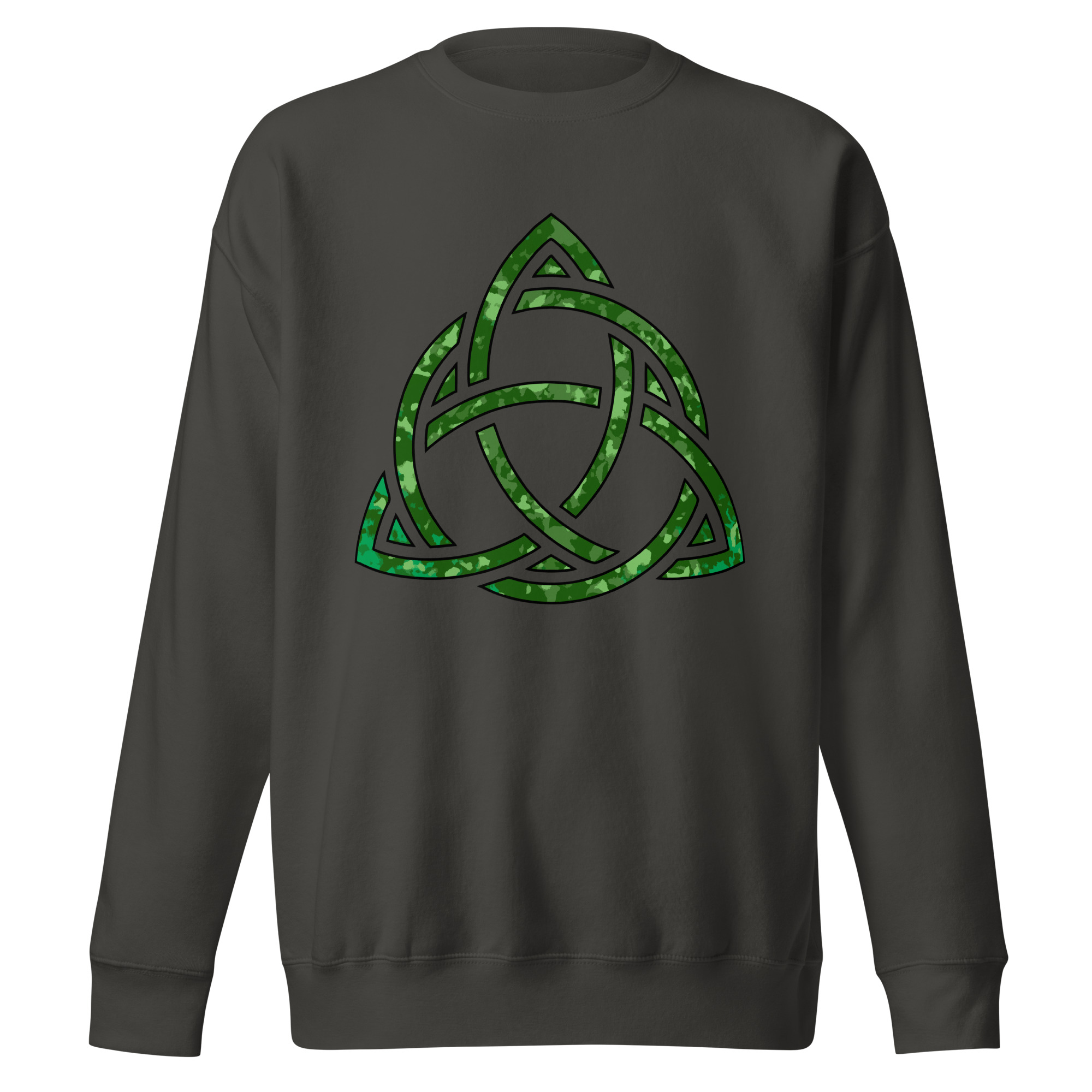 Celtic Knot Triquetra Unisex Premium Sweatshirt - Image 29
