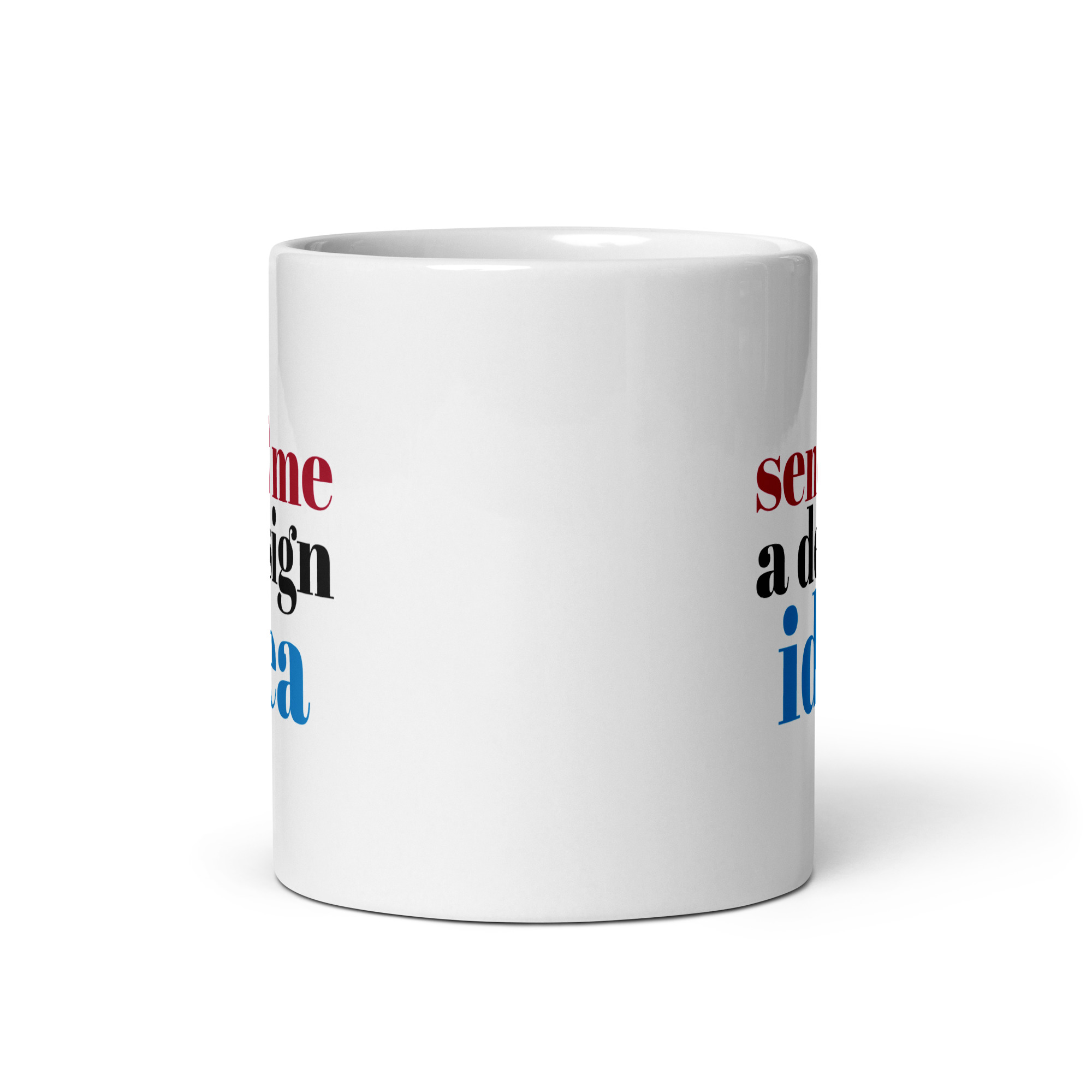 Personalized White glossy mug - Image 6