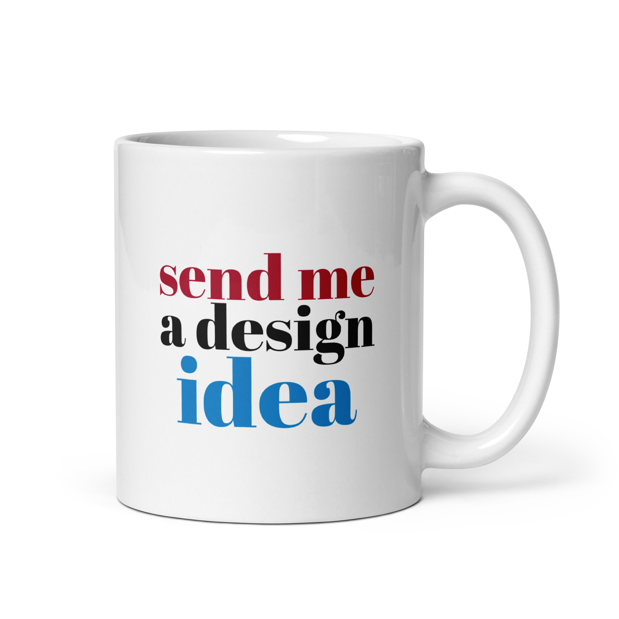 Personalized White glossy mug - Image 5