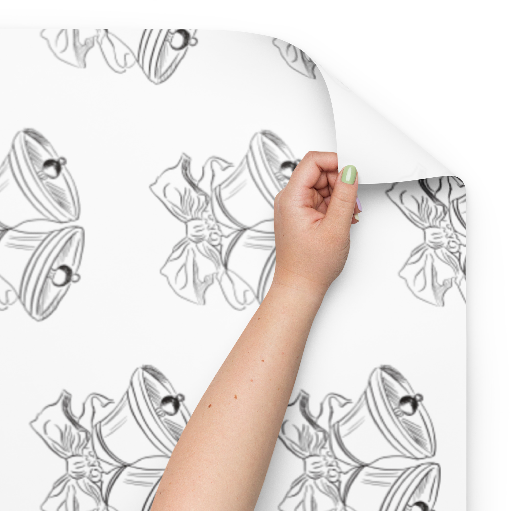 Wedding Bells Wrapping paper sheets - Image 8