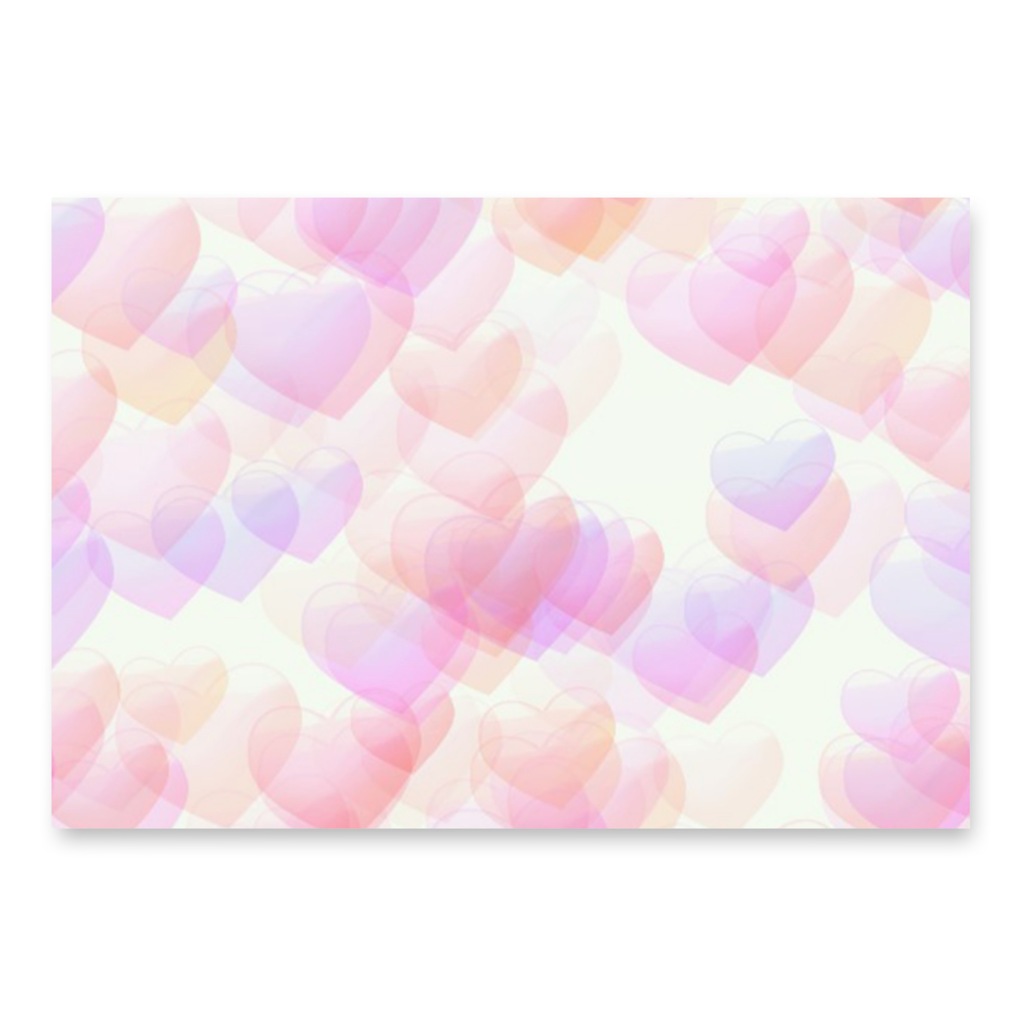 Little Pink Hearts Wrapping Paper Sheets - Image 4