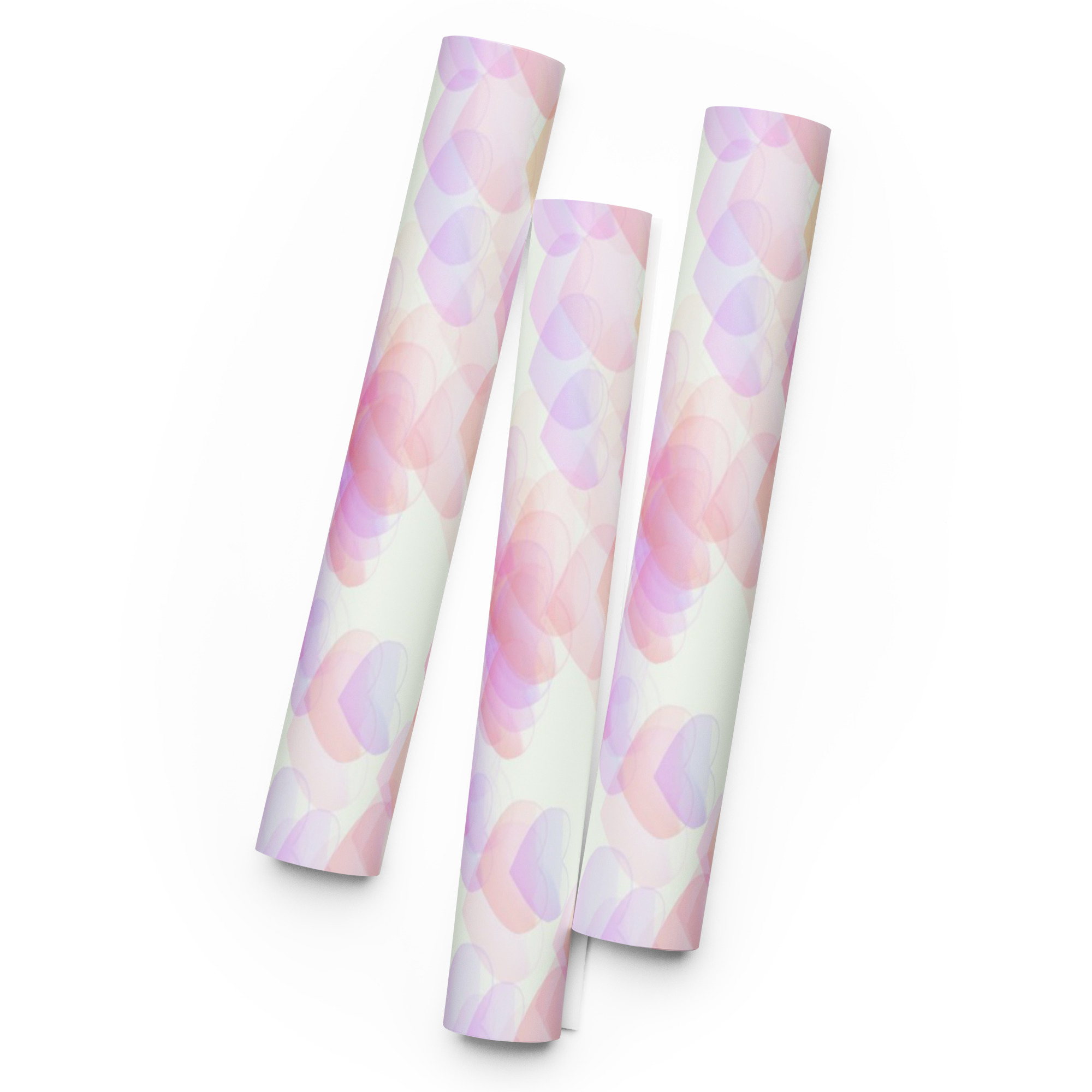 Little Pink Hearts Wrapping Paper Sheets - Image 6