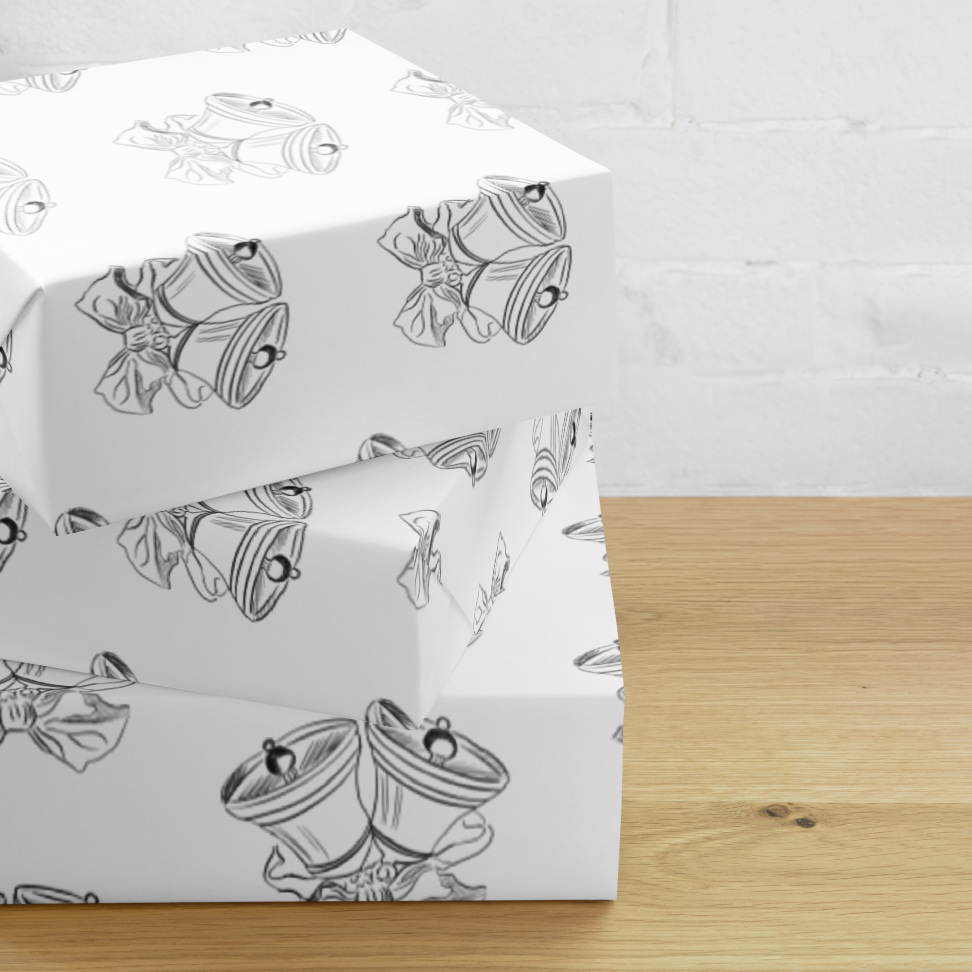 Wedding Bells Wrapping paper sheets - Image 9
