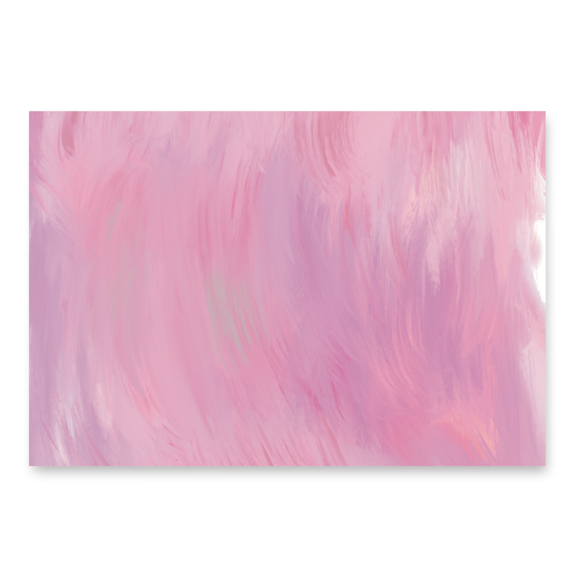 Pink Paint Brush Wrapping paper sheets - Image 2