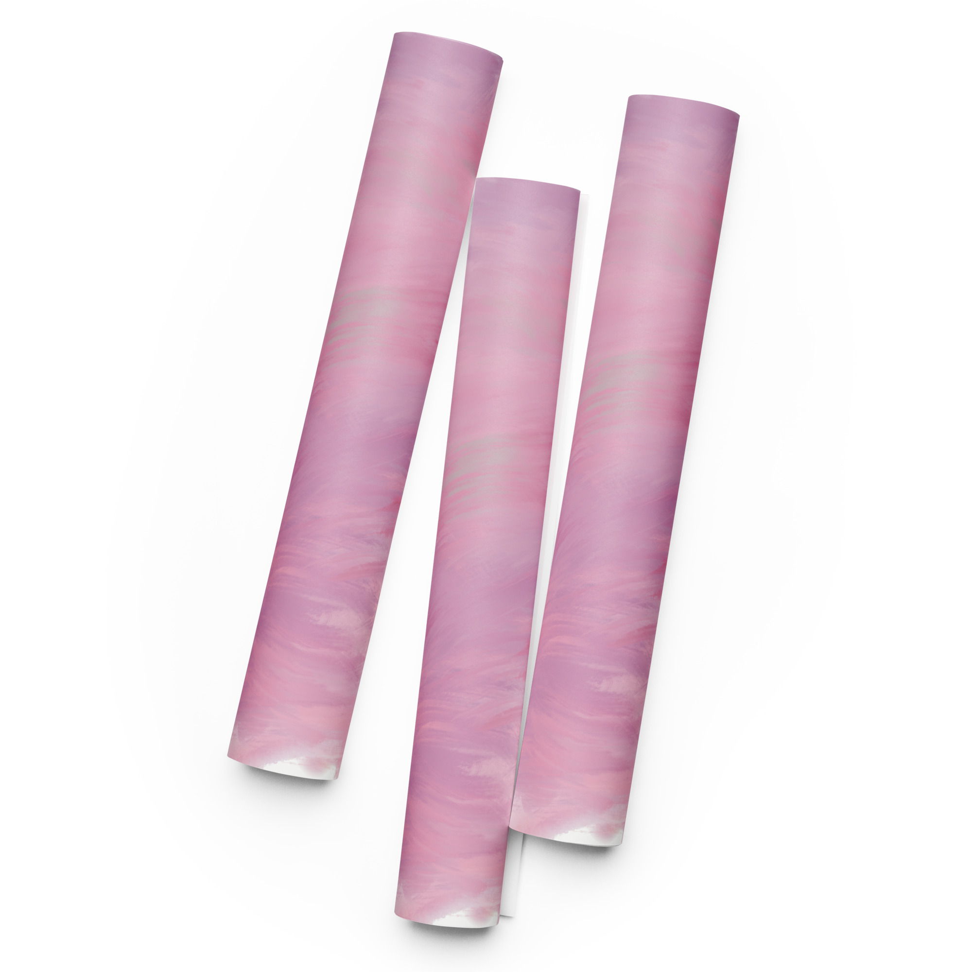 Pink Paint Brush Wrapping paper sheets - Image 4