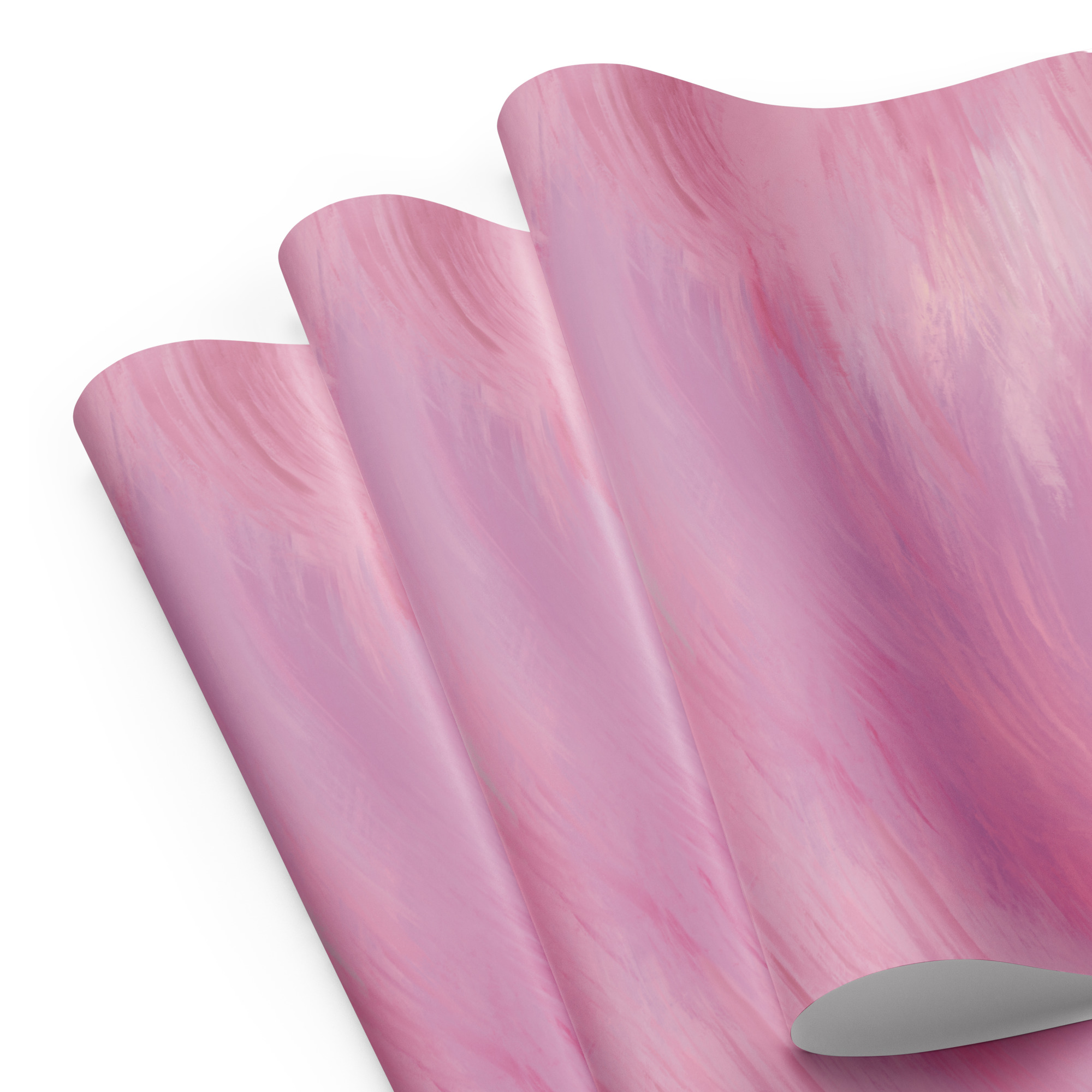 Pink Paint Brush Wrapping paper sheets - Image 6